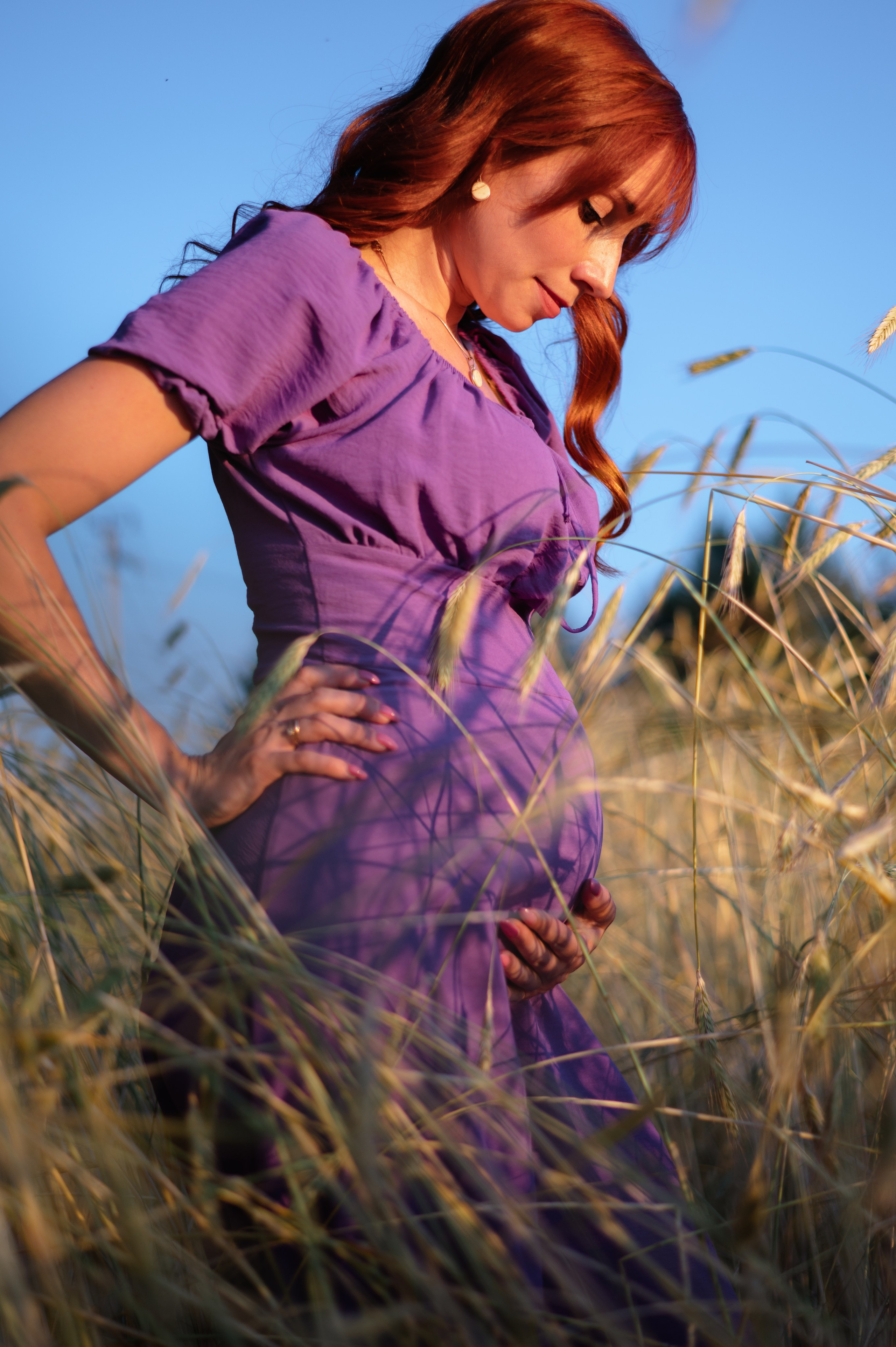 Фотосессия беременности в деревенском стиле. Фотограф в Кирове Инна Софронова