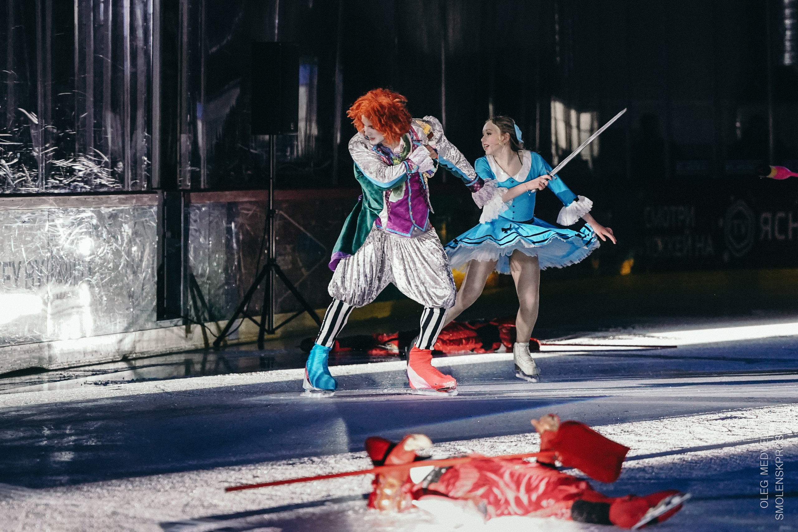 Алиса в стране чудес шоу на льду. Спортивный фотограф Олег Медведев | prosport67 | Смоленск