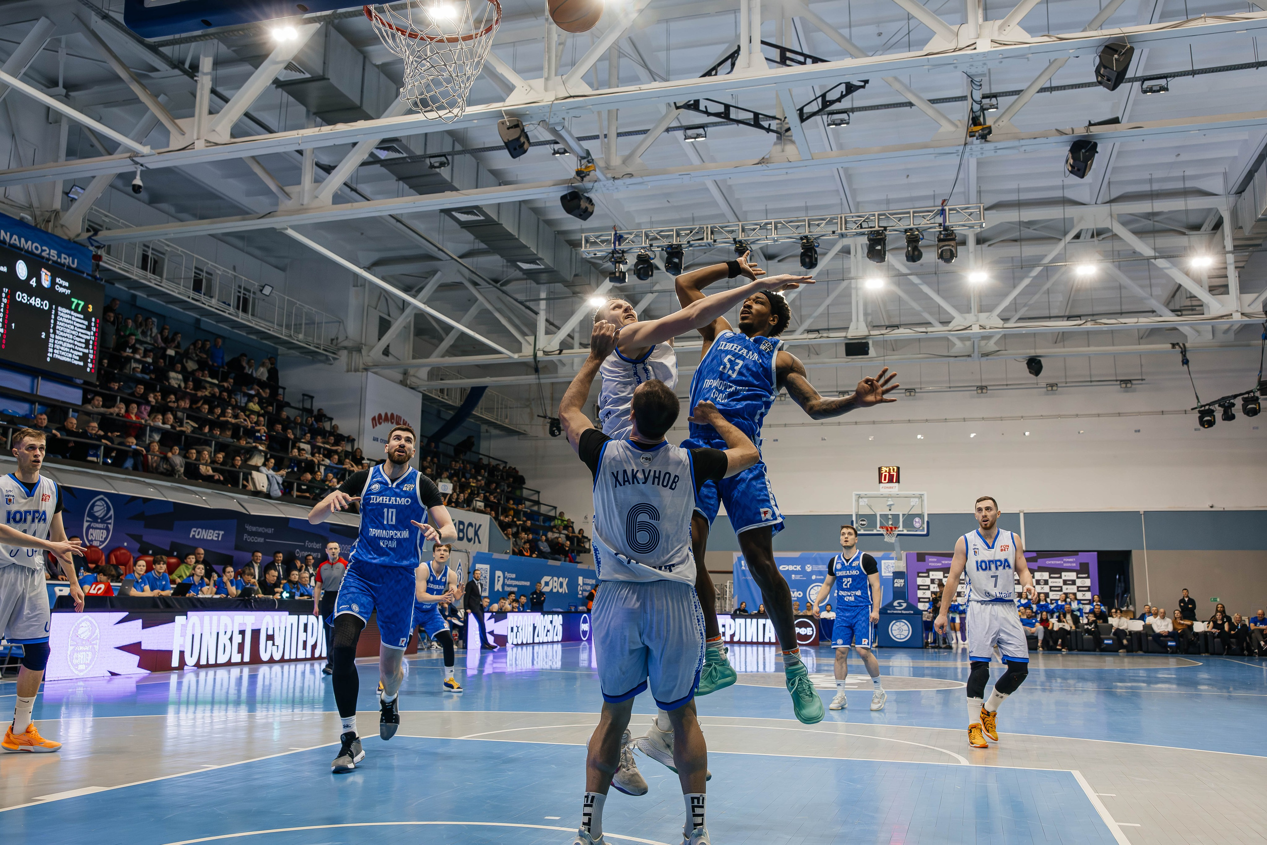 Баскетбол — Динамо. Репортажный и свадебный фотограф во Владивостоке Максим Цой