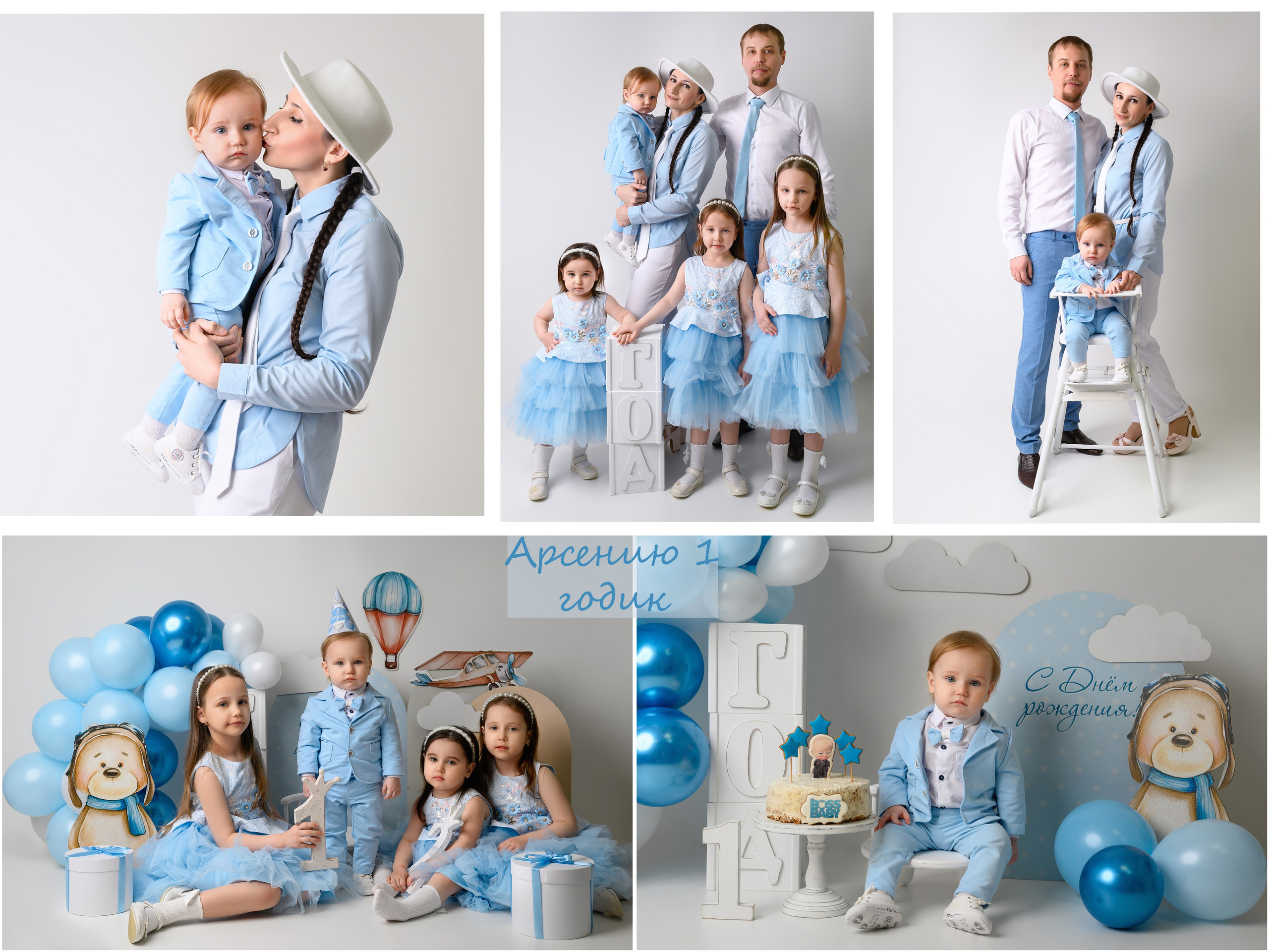 Дни Рождения. Мальчики. Фотограф новорожденных в Норильске Виктория Шагалиева