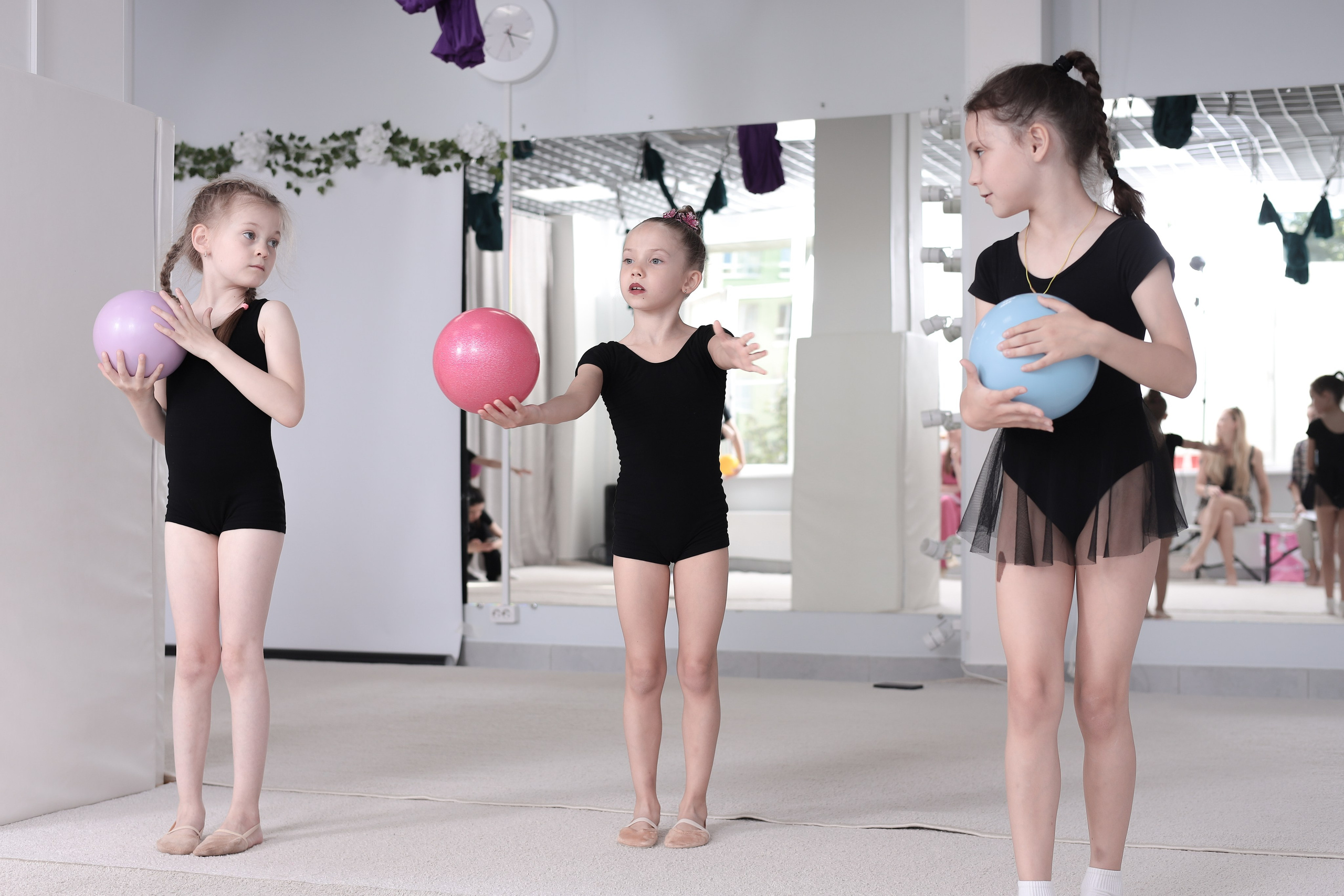 Открытый урок гимнастика. Фотограф Надршина Лилия