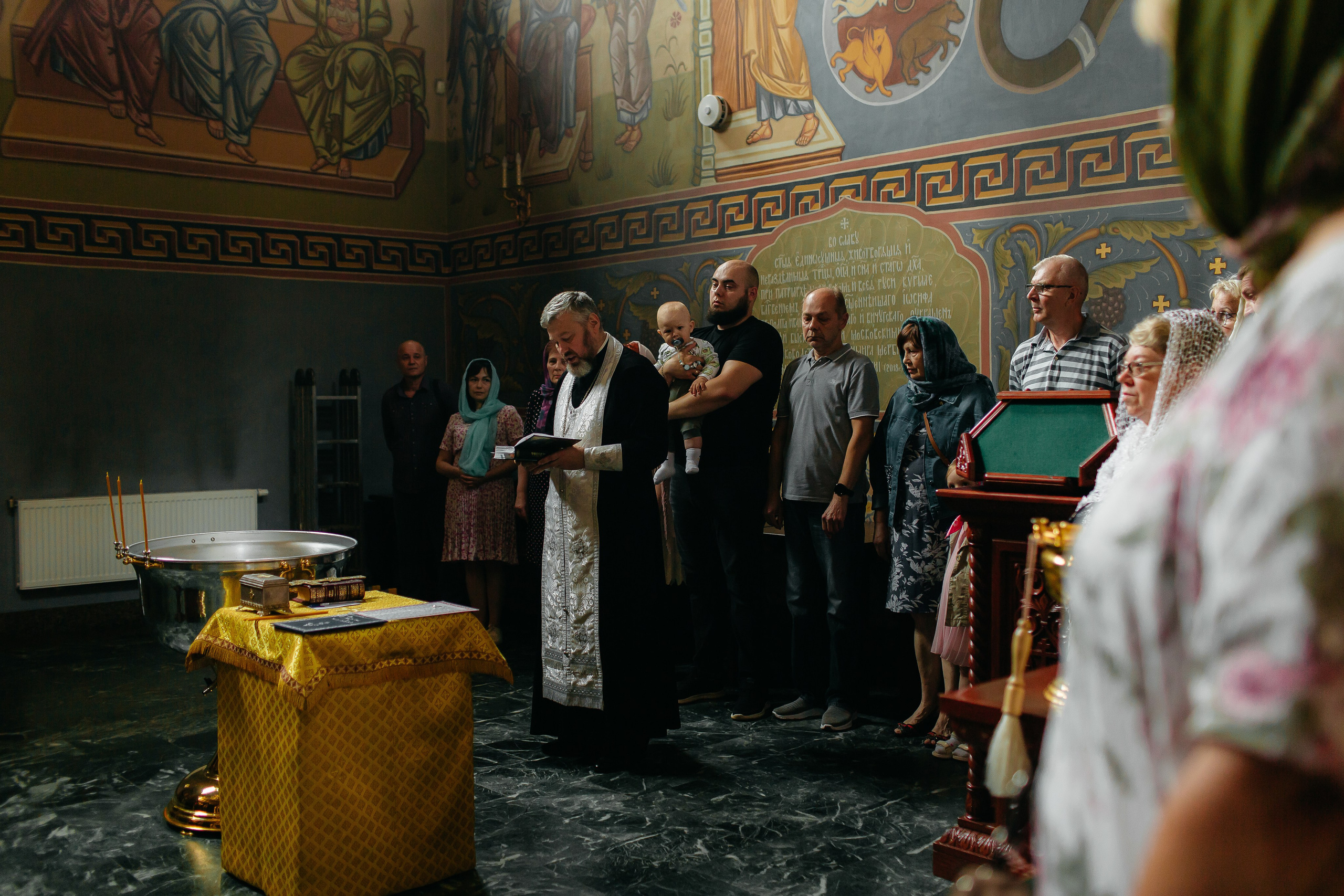 КРЕЩЕНИЕ МИХАИЛА. Свадебный и семейный фотограф Иваново Елена Угодина
