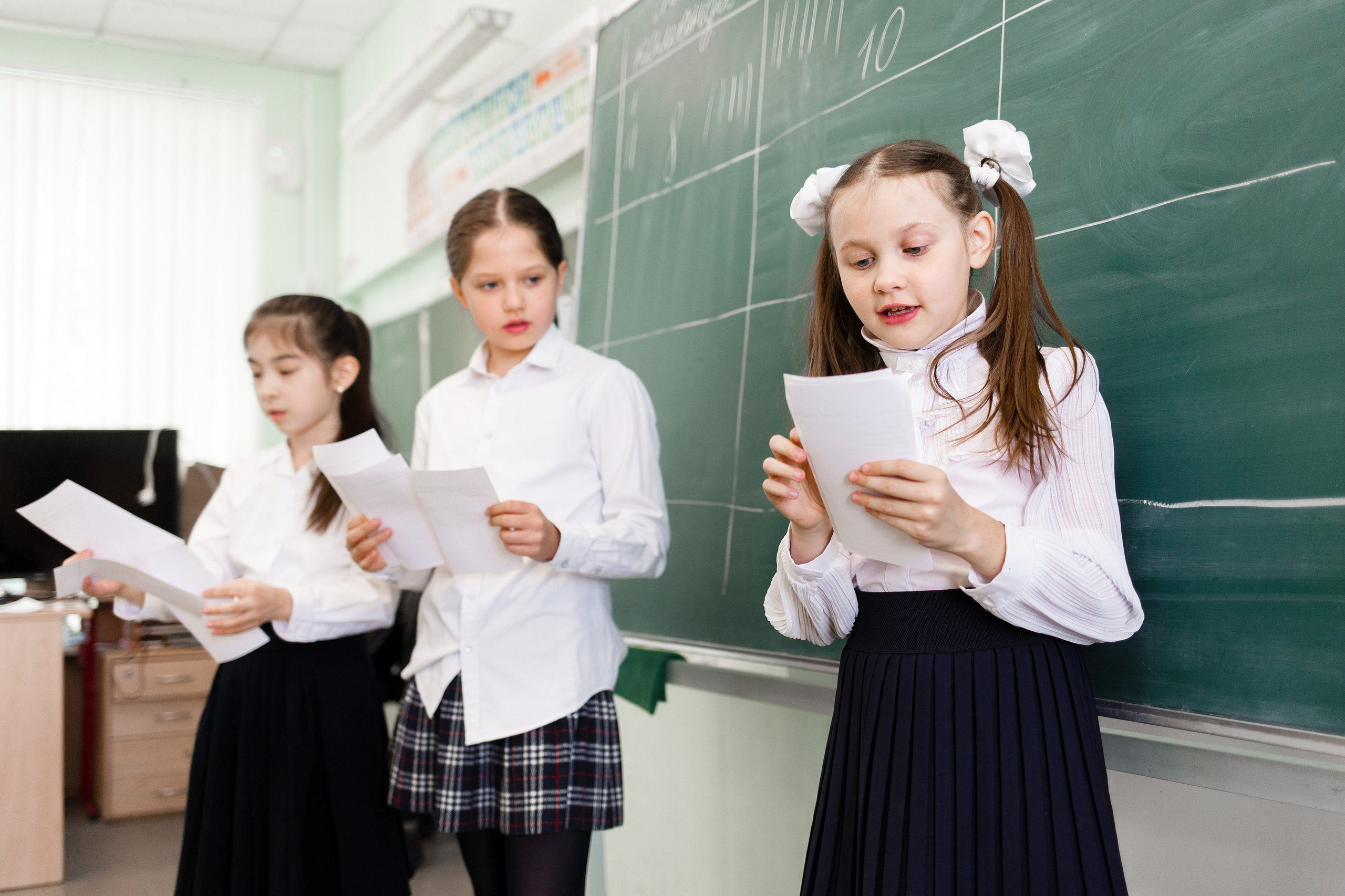 Школьная фотосъемка 3-го класса. Репортажный фотограф Борис Геер