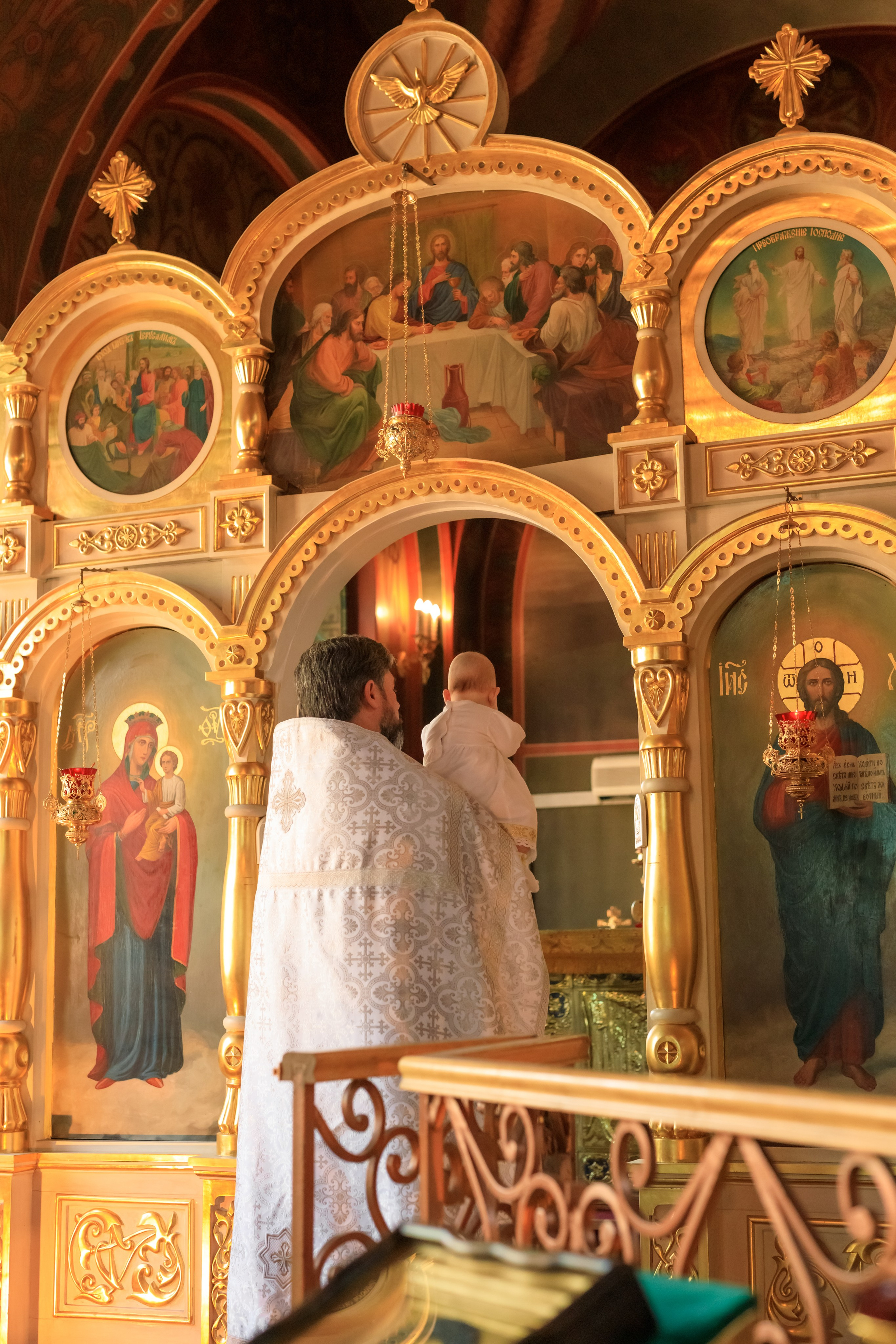 Крещение Алисы. Семейный и детский фотограф в Краснодаре Элона Литвинова