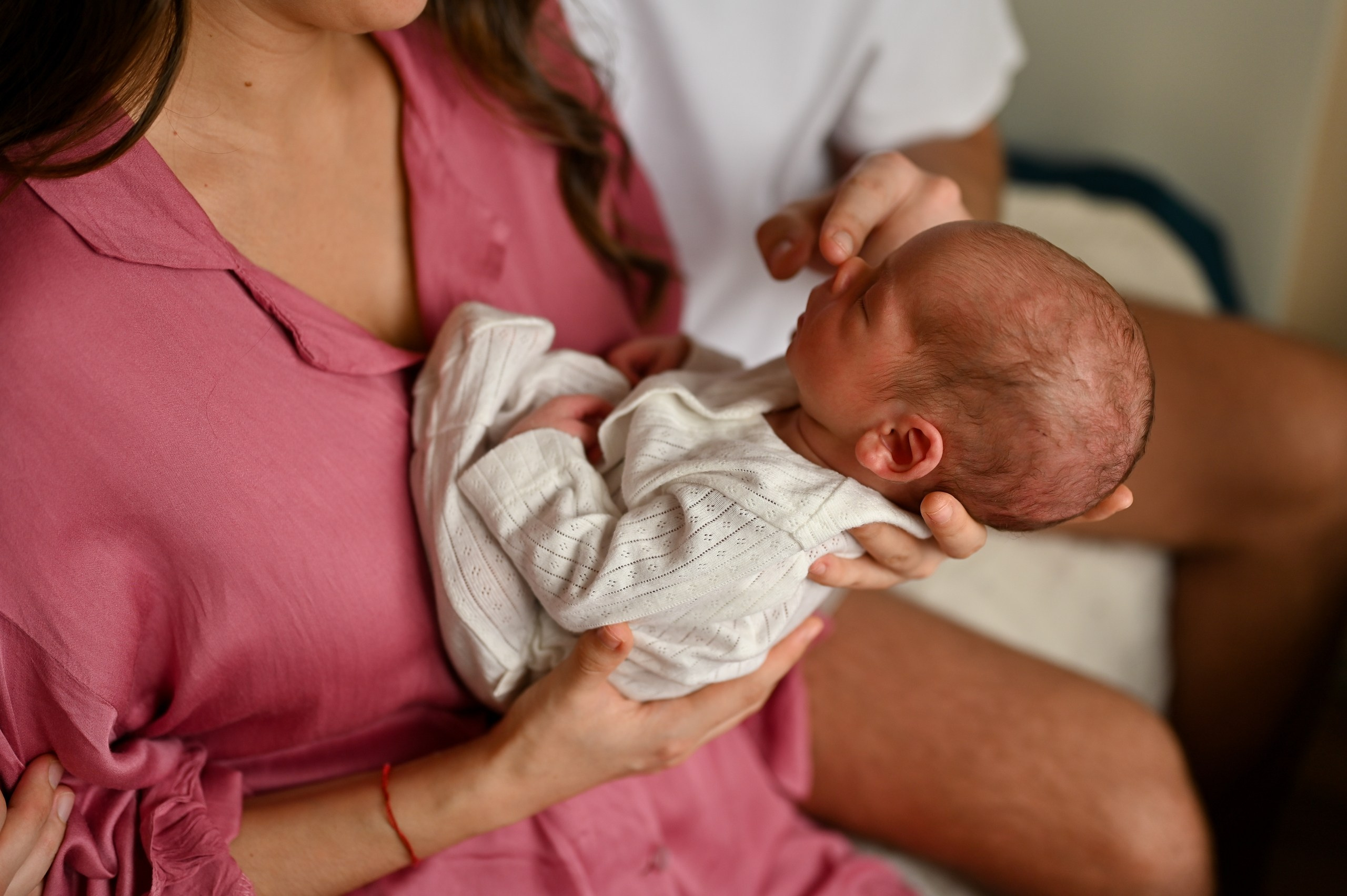 Семейная newborn-фотосессия