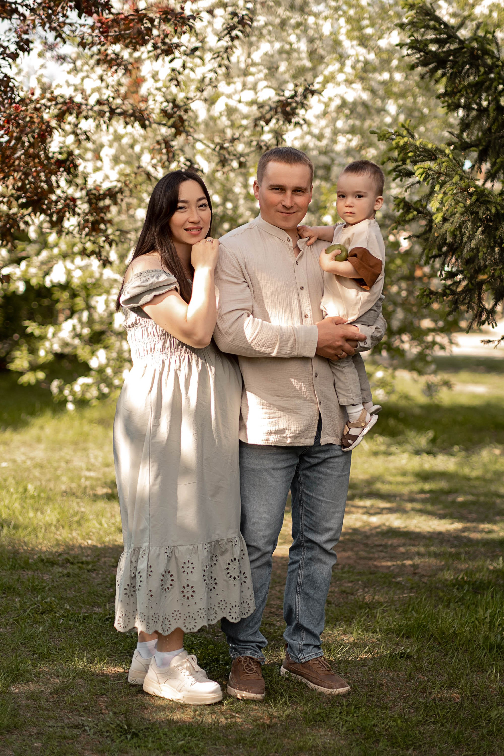 Джамиля, Юра и малыш Андрей. Свадебный и семейный фотограф в Тюмени Екатерина Дубровина