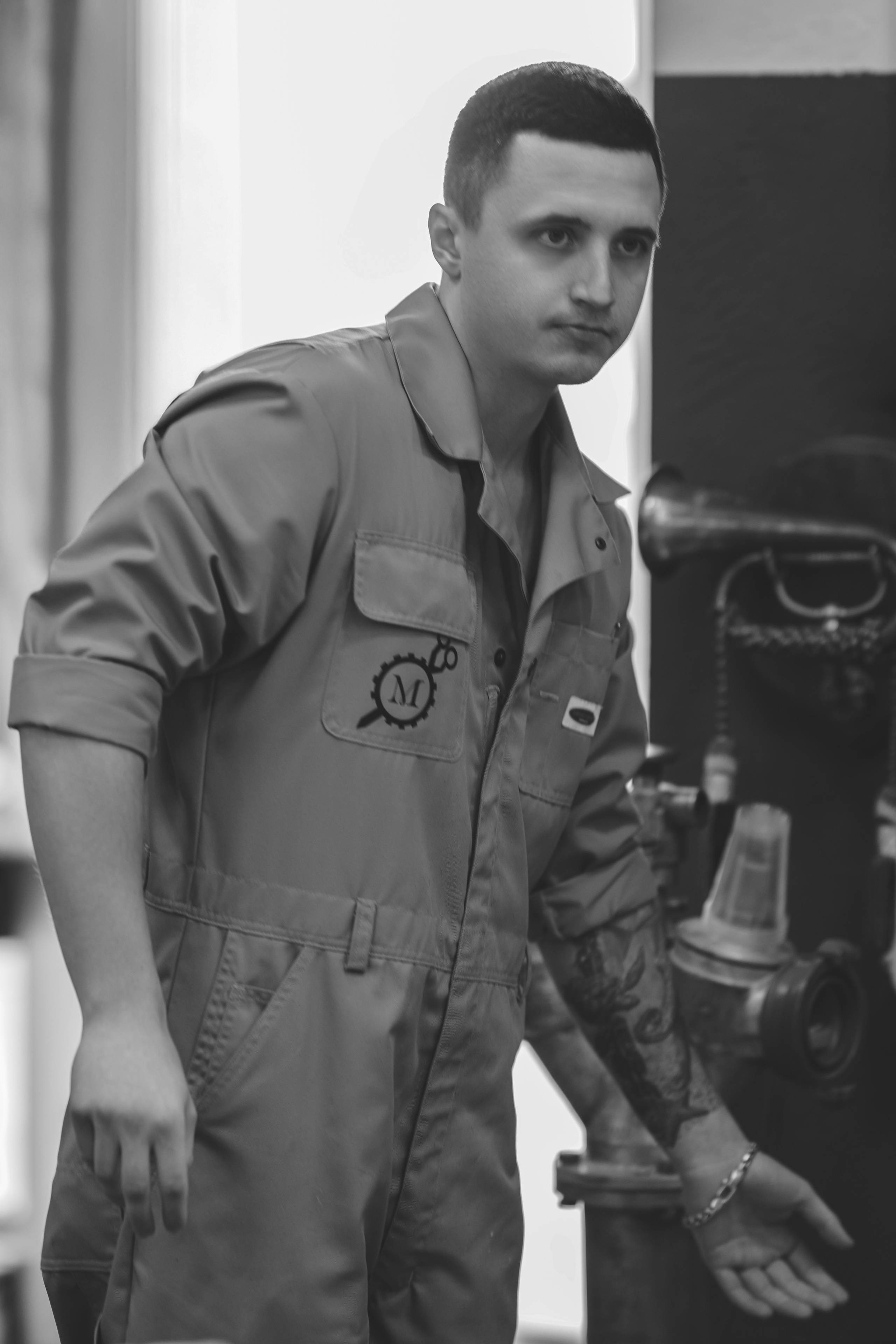 Репортажная съемка для барбершопа «Мастерская»