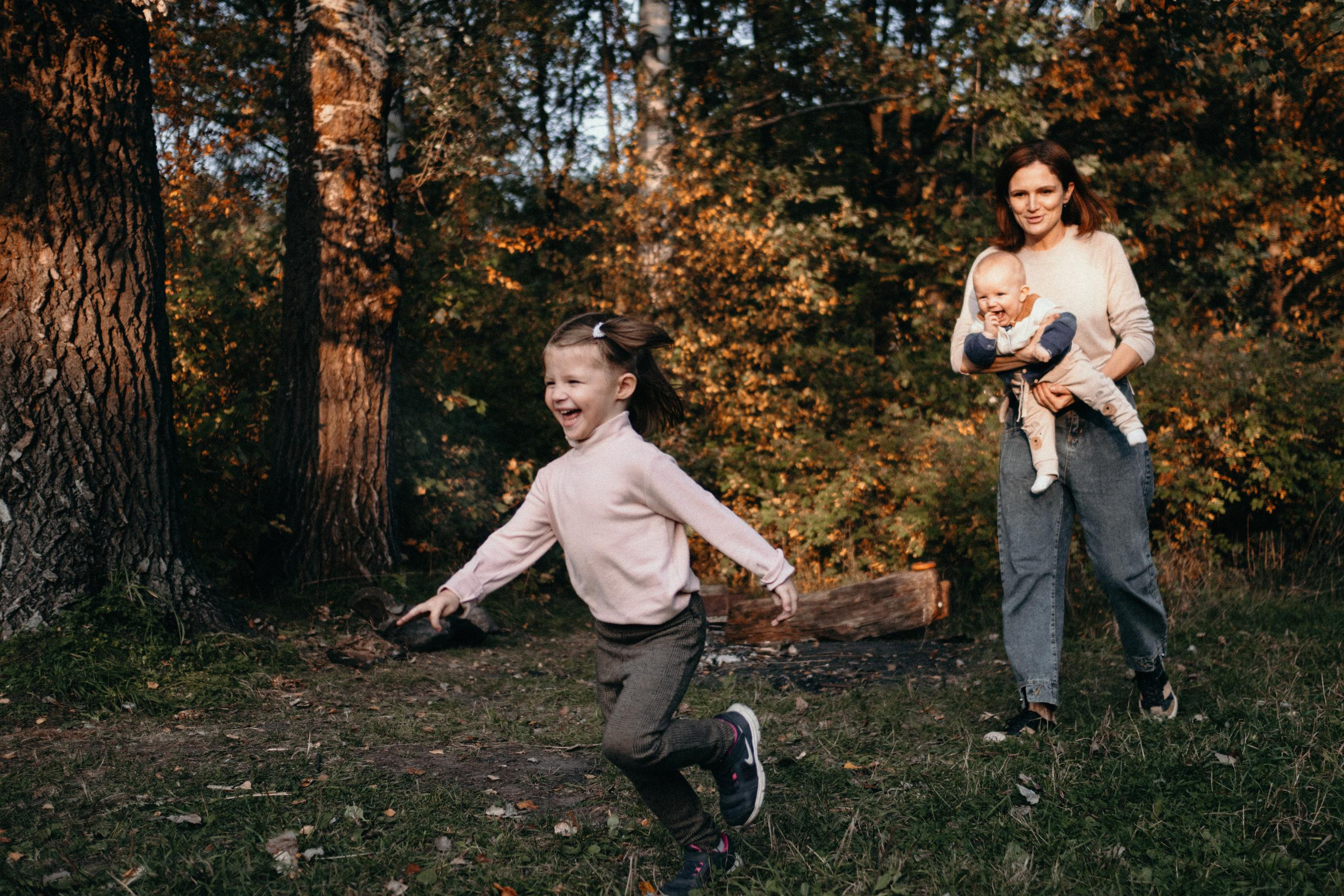 Семейная фотосессия на природе. Семейный и детский фотограф в Санкт-Петербурге Наталья Григорьева