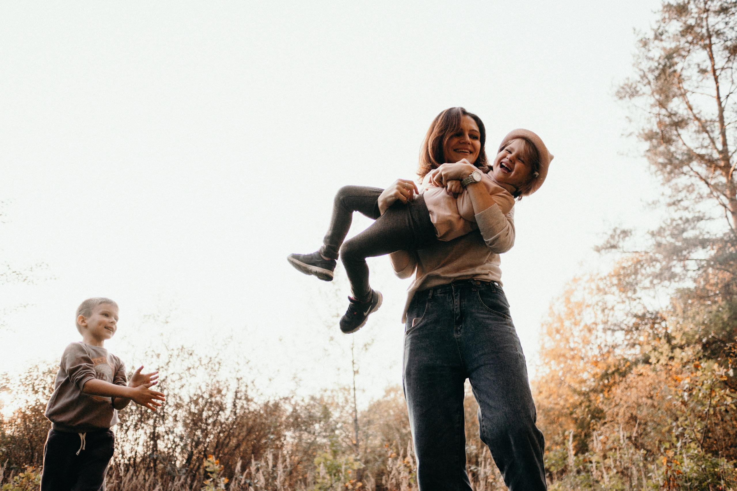 Семейная фотосессия на природе. Семейный и детский фотограф в Санкт-Петербурге Наталья Григорьева