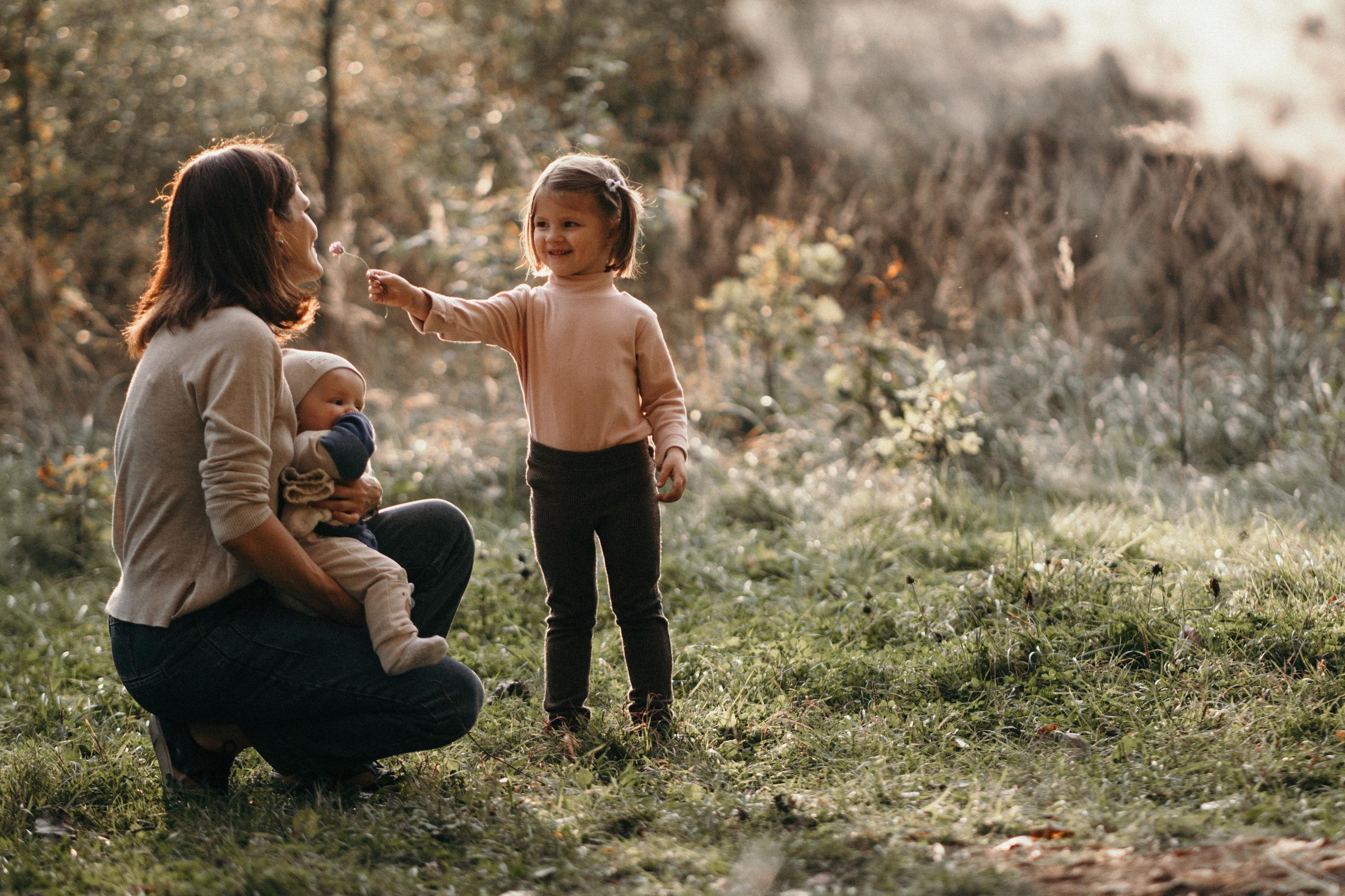 Семейная фотосессия на природе. Семейный и детский фотограф в Санкт-Петербурге Наталья Григорьева