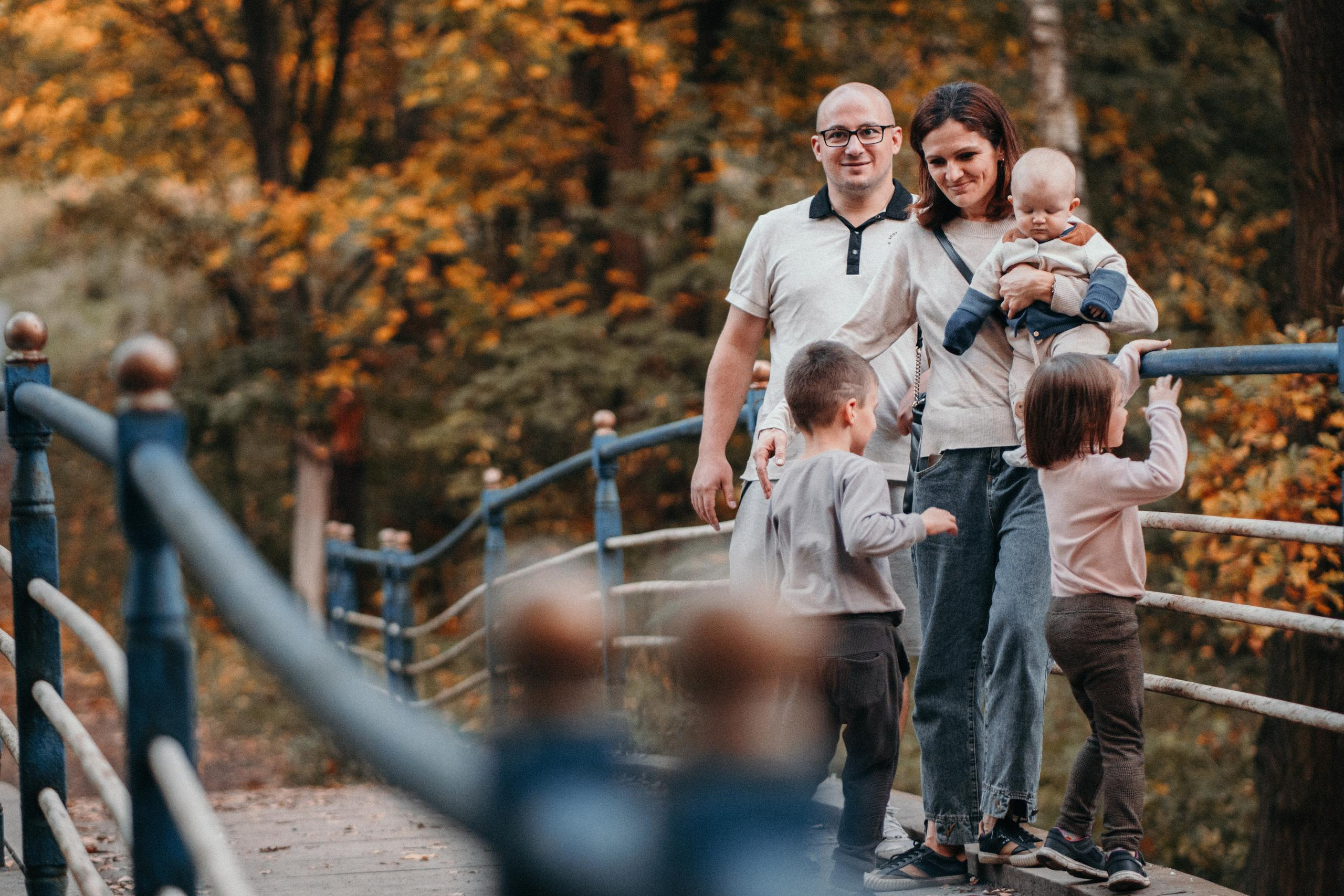 Семейная фотосессия на природе. Семейный и детский фотограф в Санкт-Петербурге Наталья Григорьева