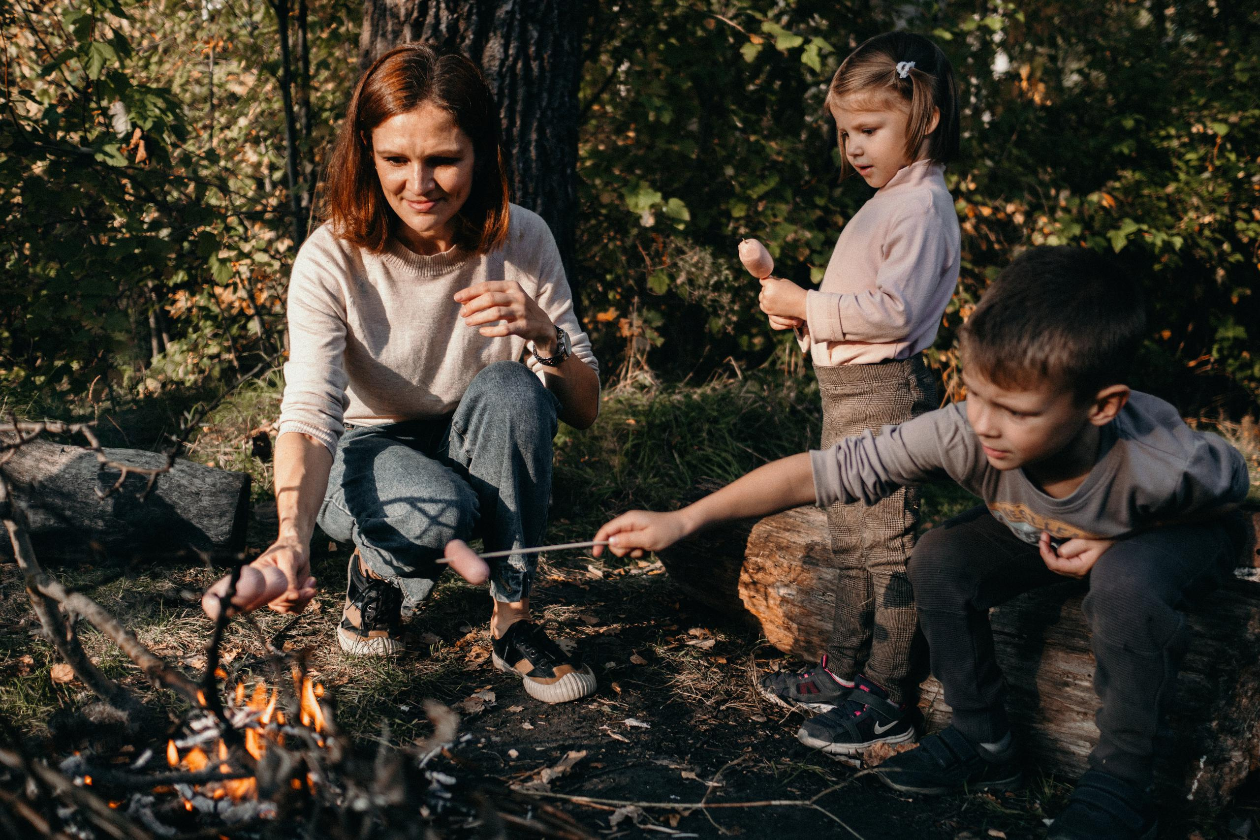 Семейная фотосессия на природе. Семейный и детский фотограф в Санкт-Петербурге Наталья Григорьева