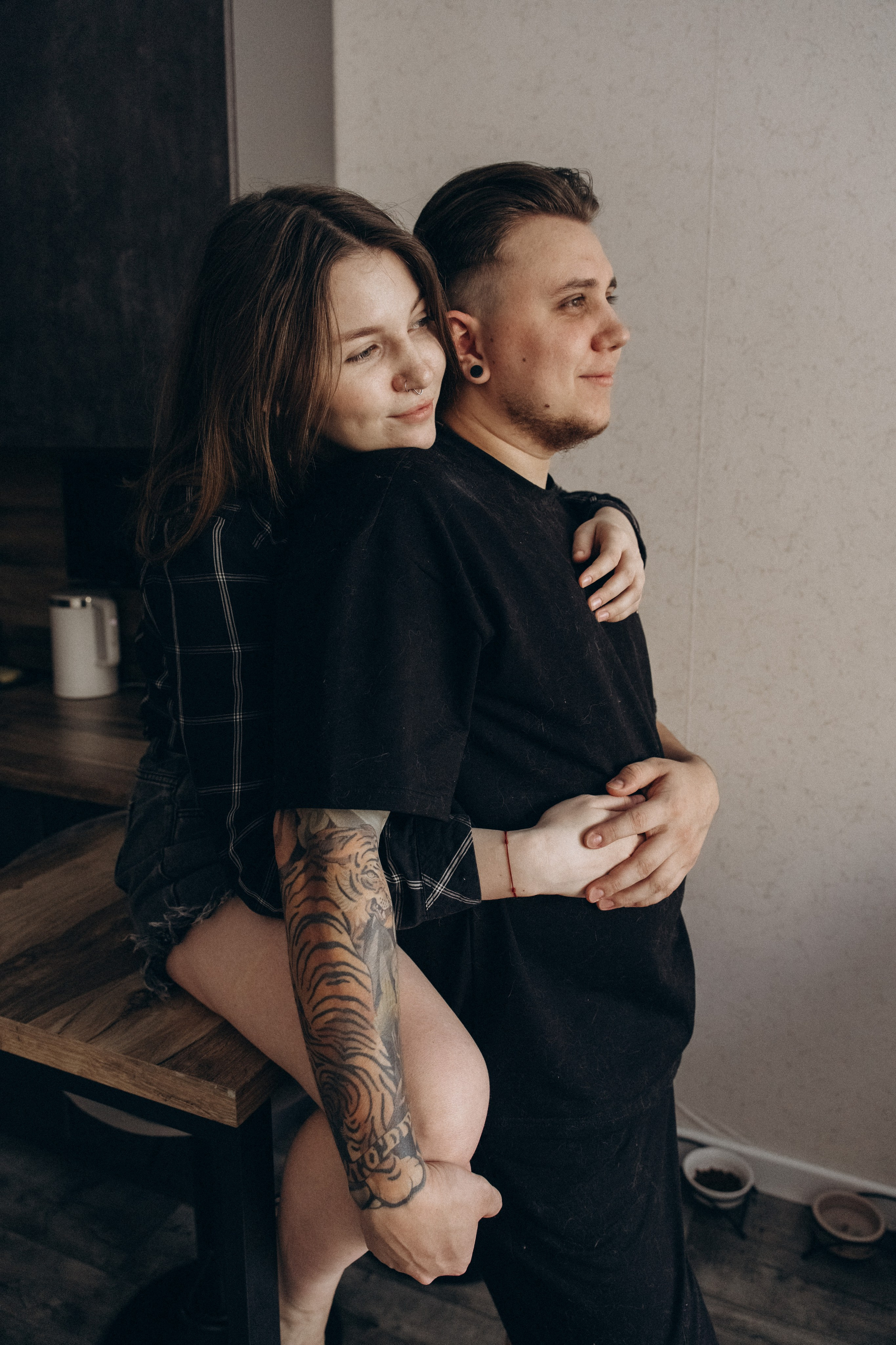 Домашняя lovestory. Семейный фотограф в Санкт-Петербурге Екатерина Васильева