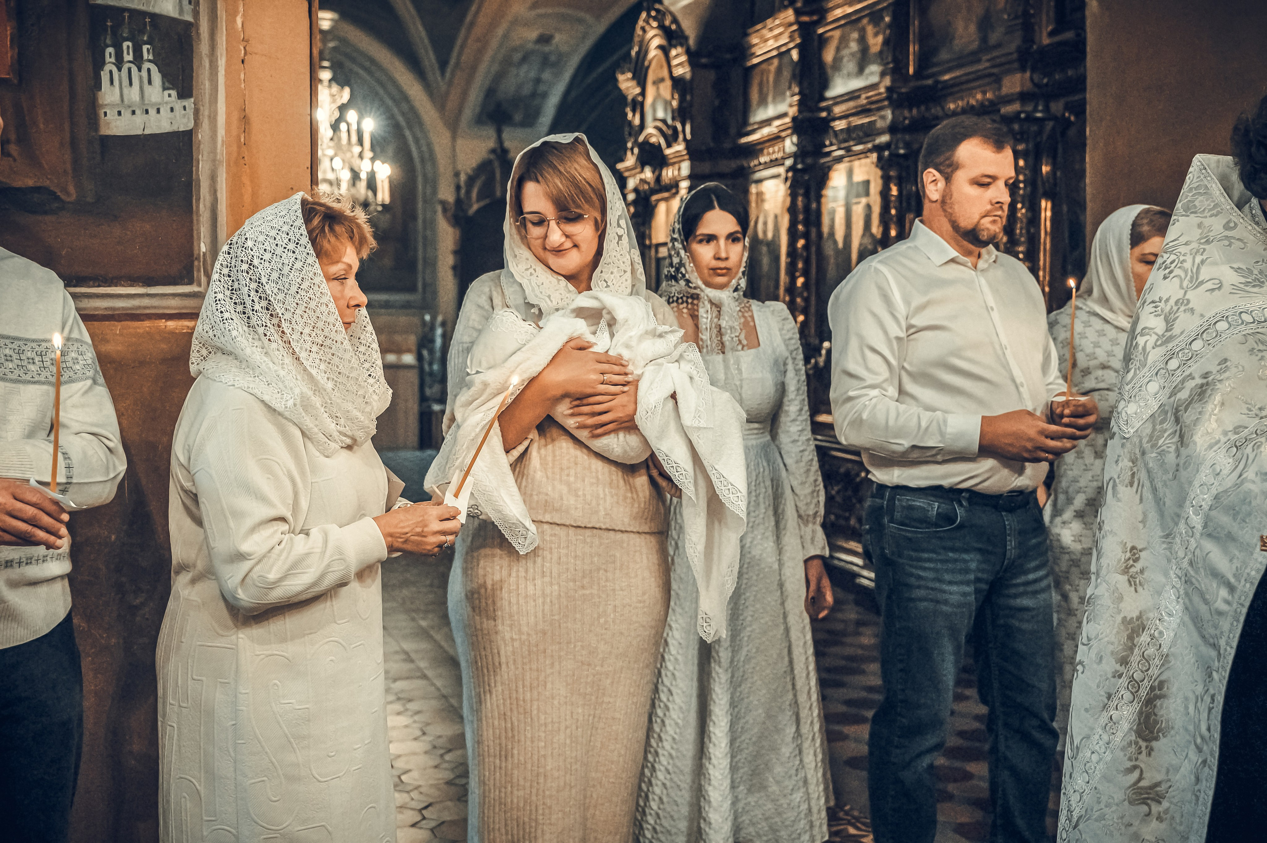 Крещение Есении Церковь Рождества Пресвятой Богородицы