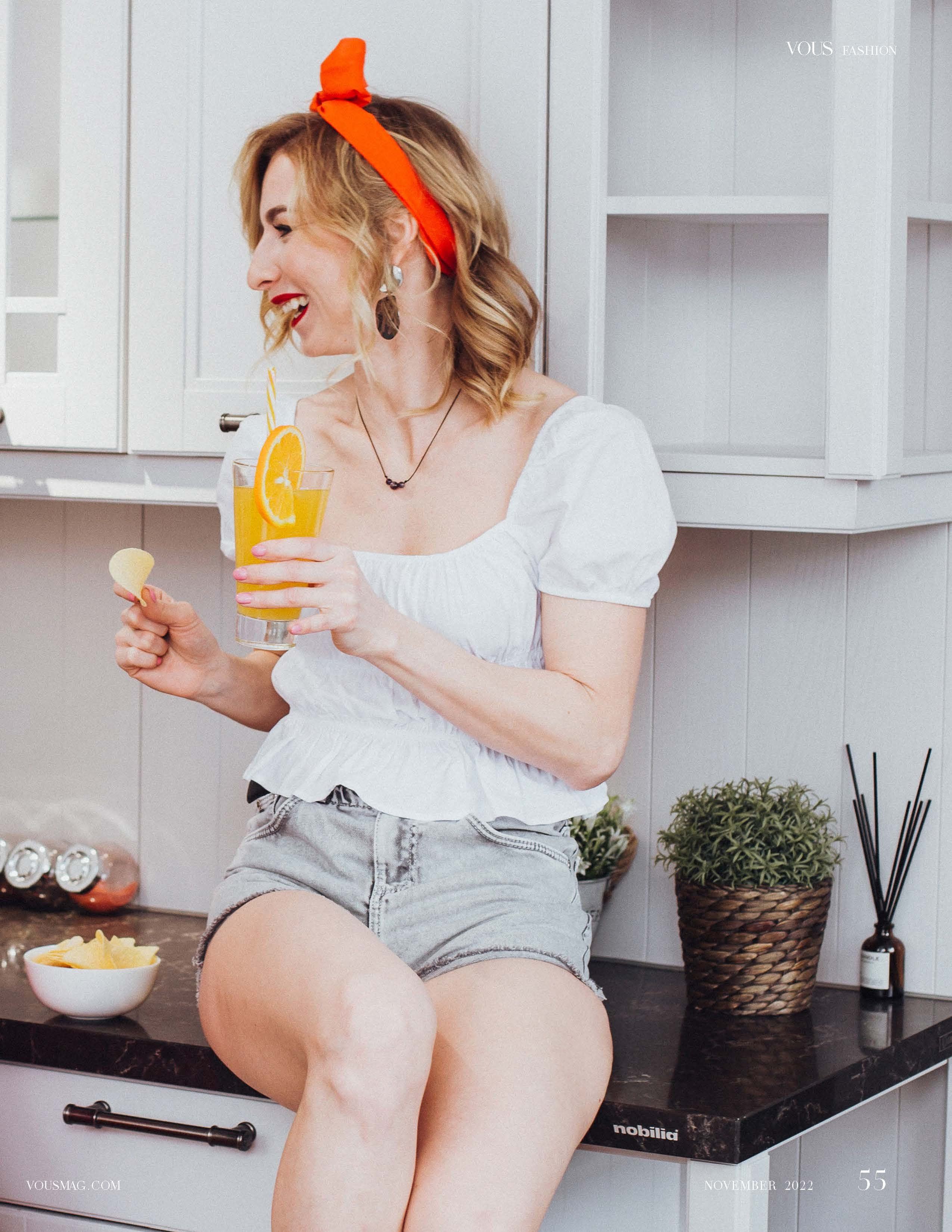 Съемка в стиле PIN-UP в журнале VOUS (Мадрид, Испания). Ирина Квасова | Фотограф в стиле VOGUE | Тюмень