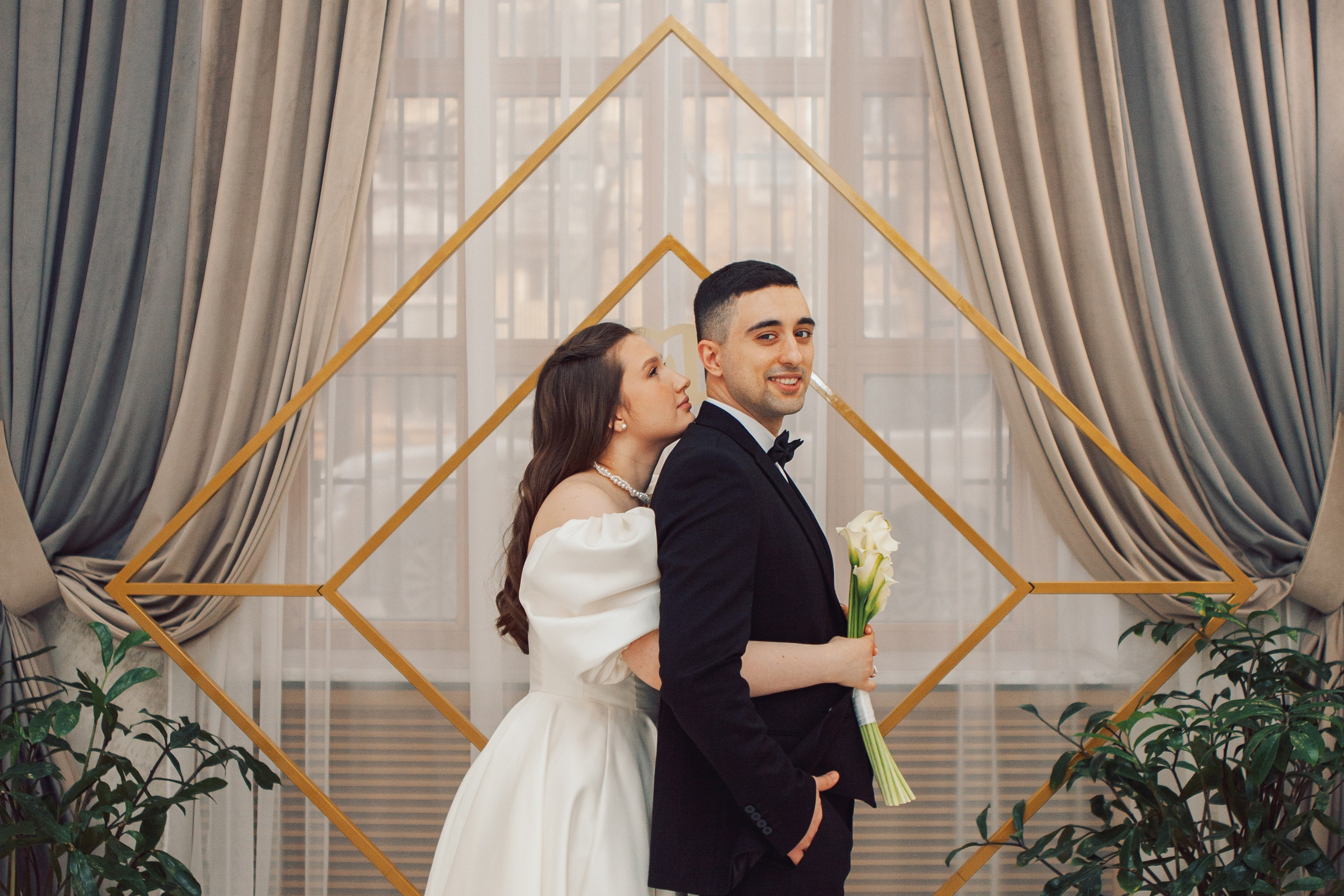 Роспись в Кутузовском ЗАГСе. Фотограф Ольга Ефремова