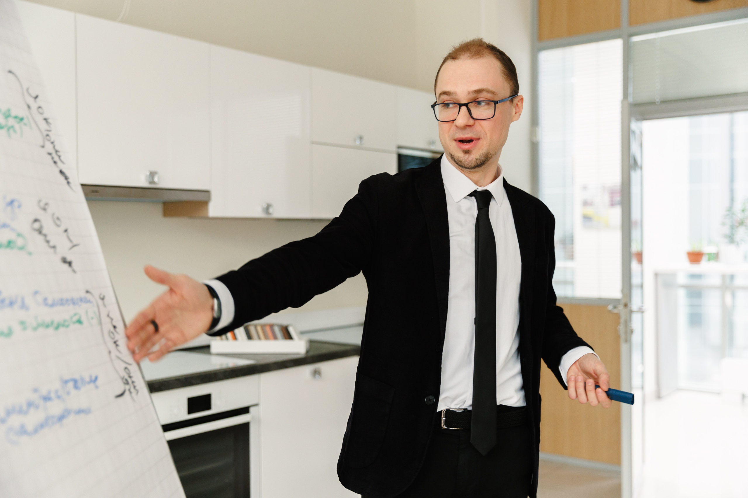 The company's training center for Stylish kitchens and interiors. Commercial photographer | Anton Ermakov