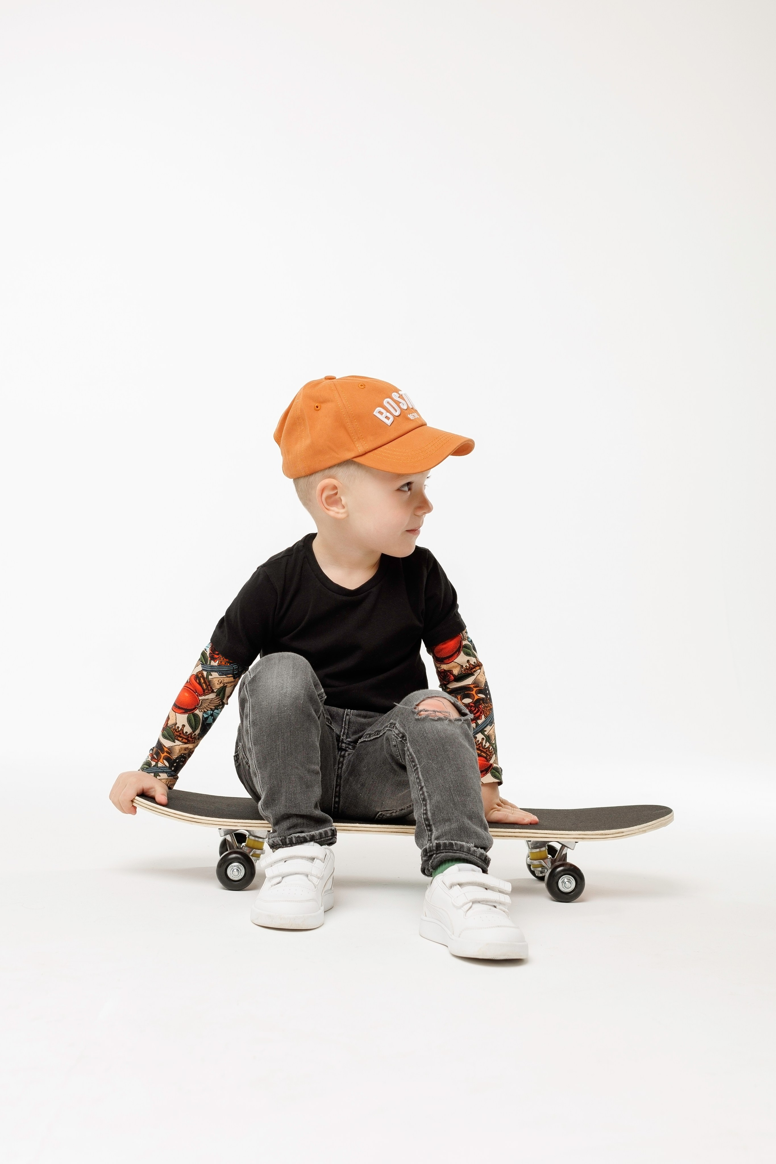 Бейсболки и панамы на модели. Семейный фотограф Екатерина Шустрова Москва и Одинцово