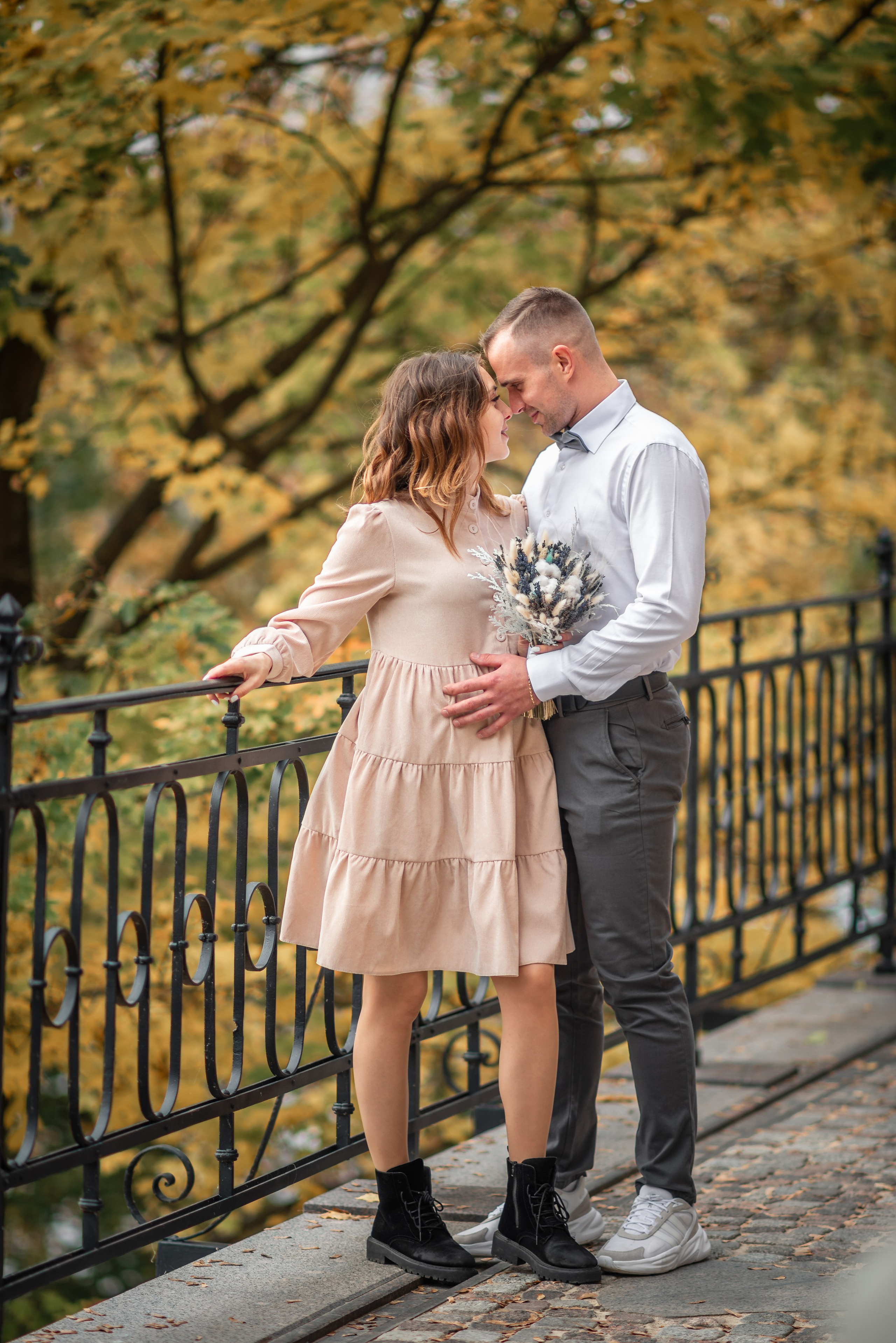 Свадебная прогулка. Екатерина и Евгений. Фотограф Марта Козел. Гродно, Беларусь