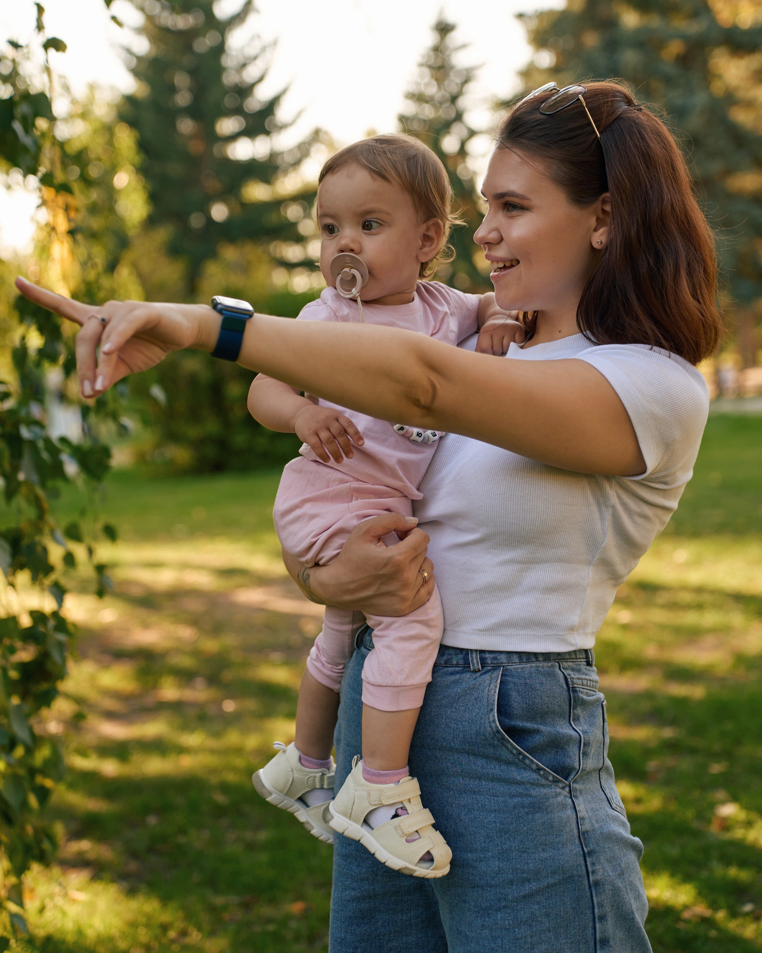 Прогулка с ребенком. ПРОФЕССИОНАЛЬНЫЙ ФОТОГРАФ ПОЛИНА ОСС