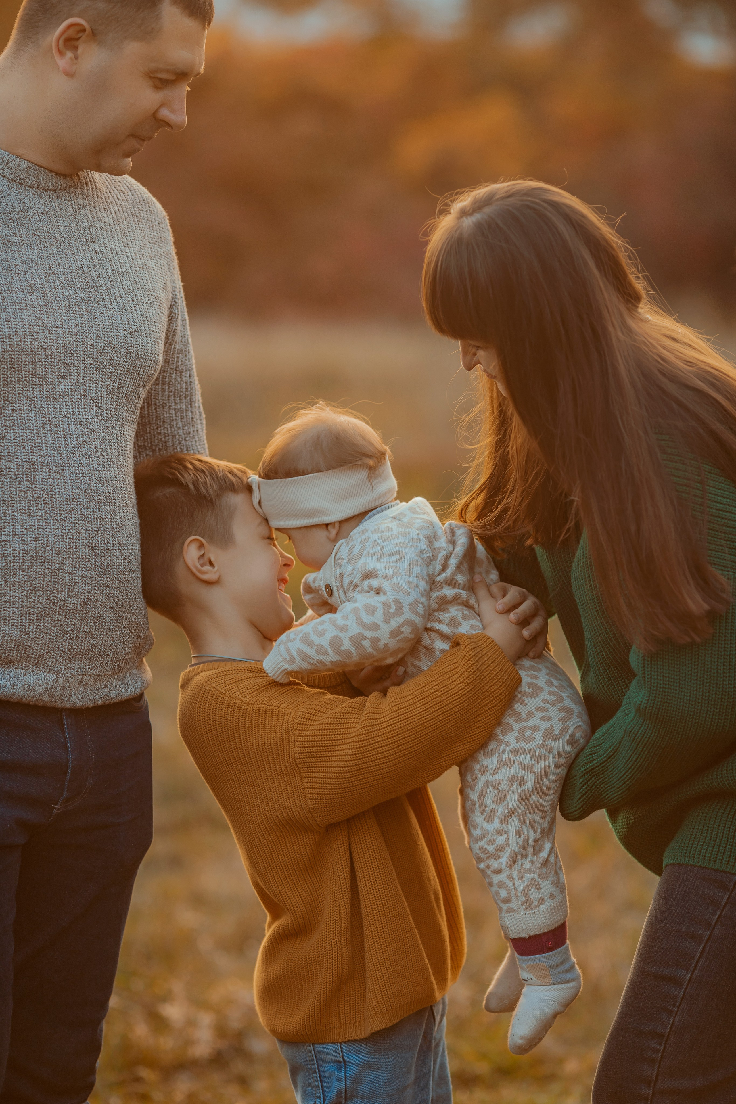 Семья Гутник. Осень. Семейный и детский фотограф в Крыму Екатерина Швец