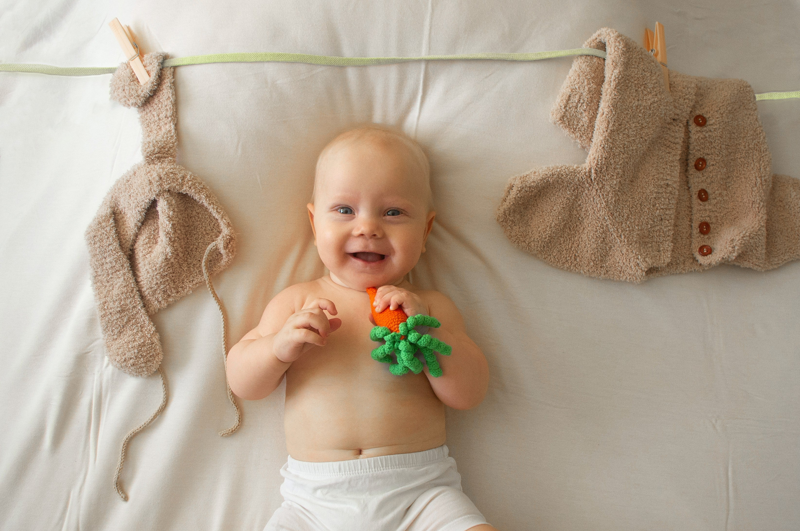 Фотосессия малышей до года. Dutova-art.ru