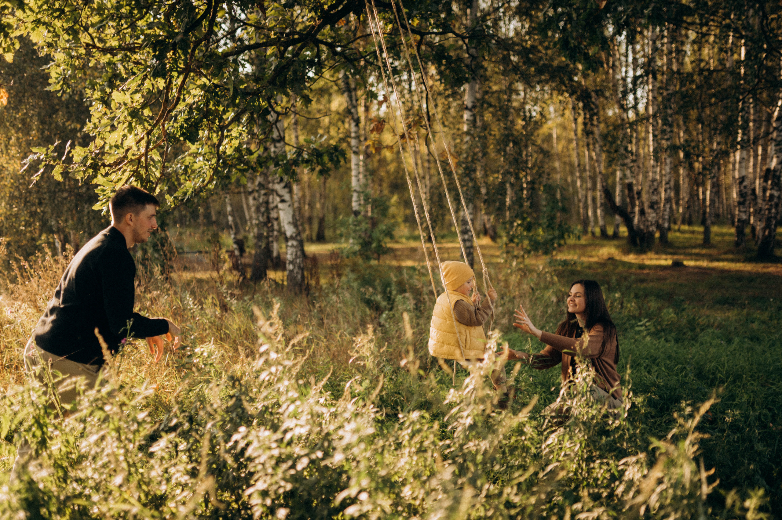 У дуба. Семейный фотограф Нагорнова Виктория
