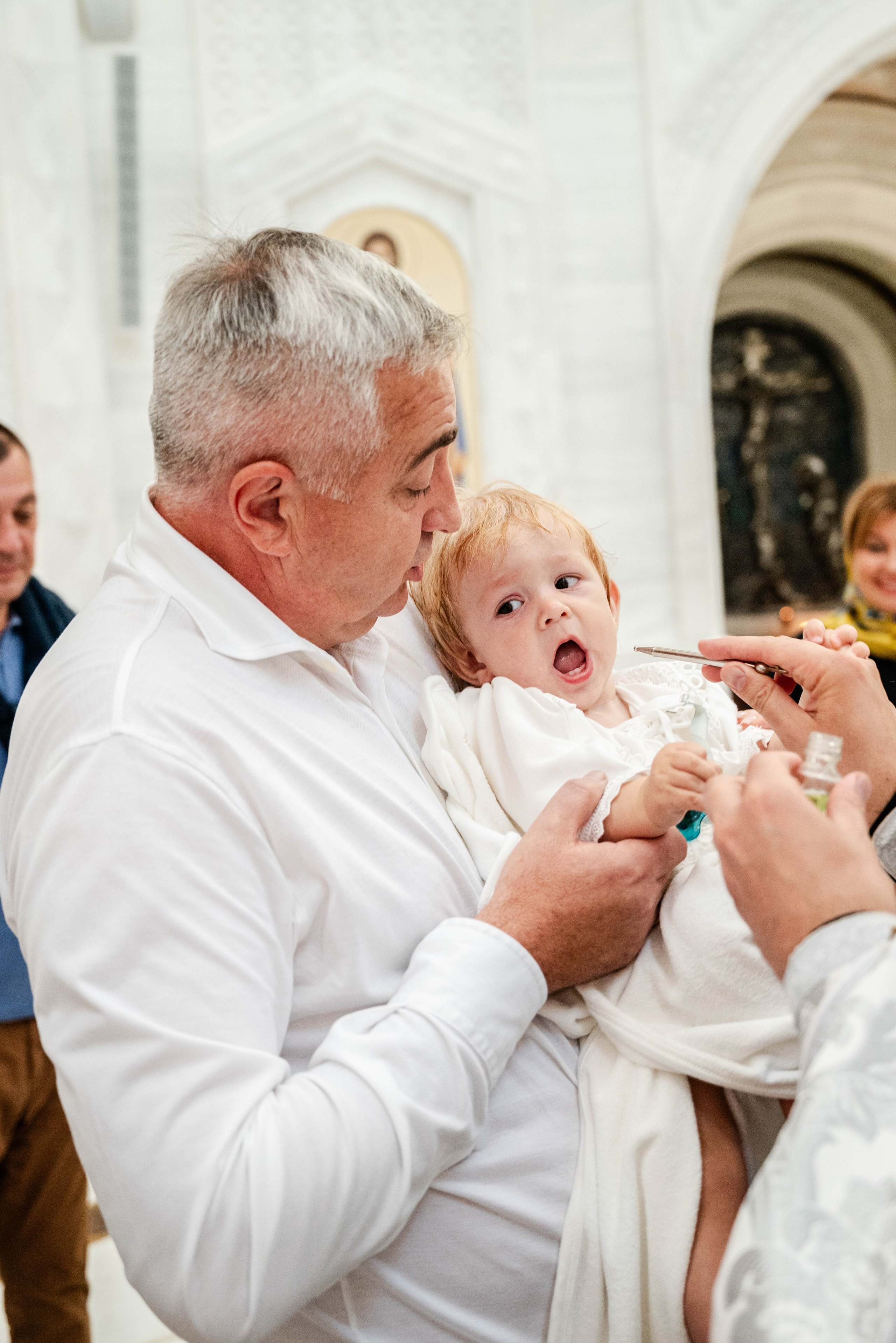 Крещение Олеся. Семейный и детский фотограф Москва