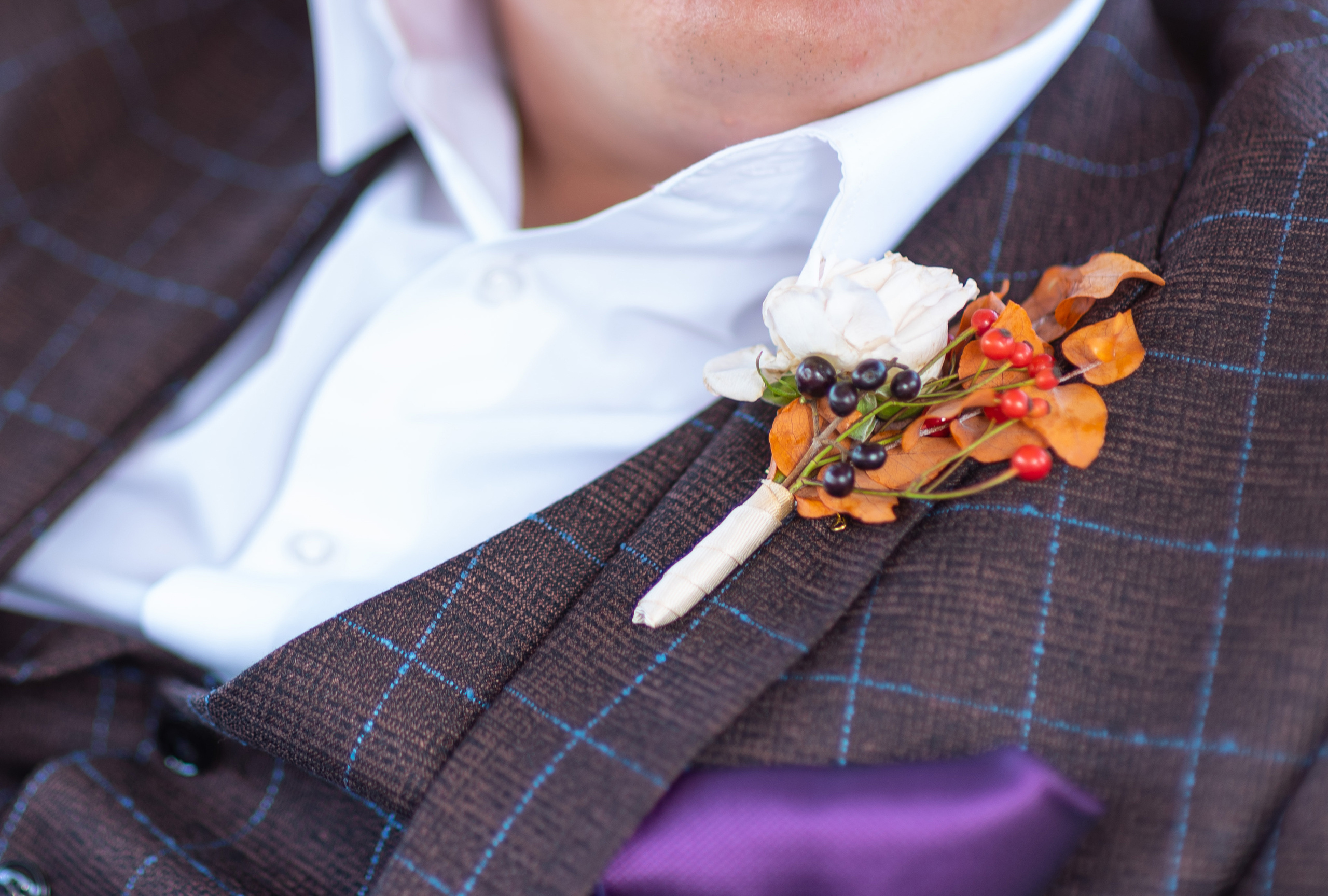 Бутоньерка жениха