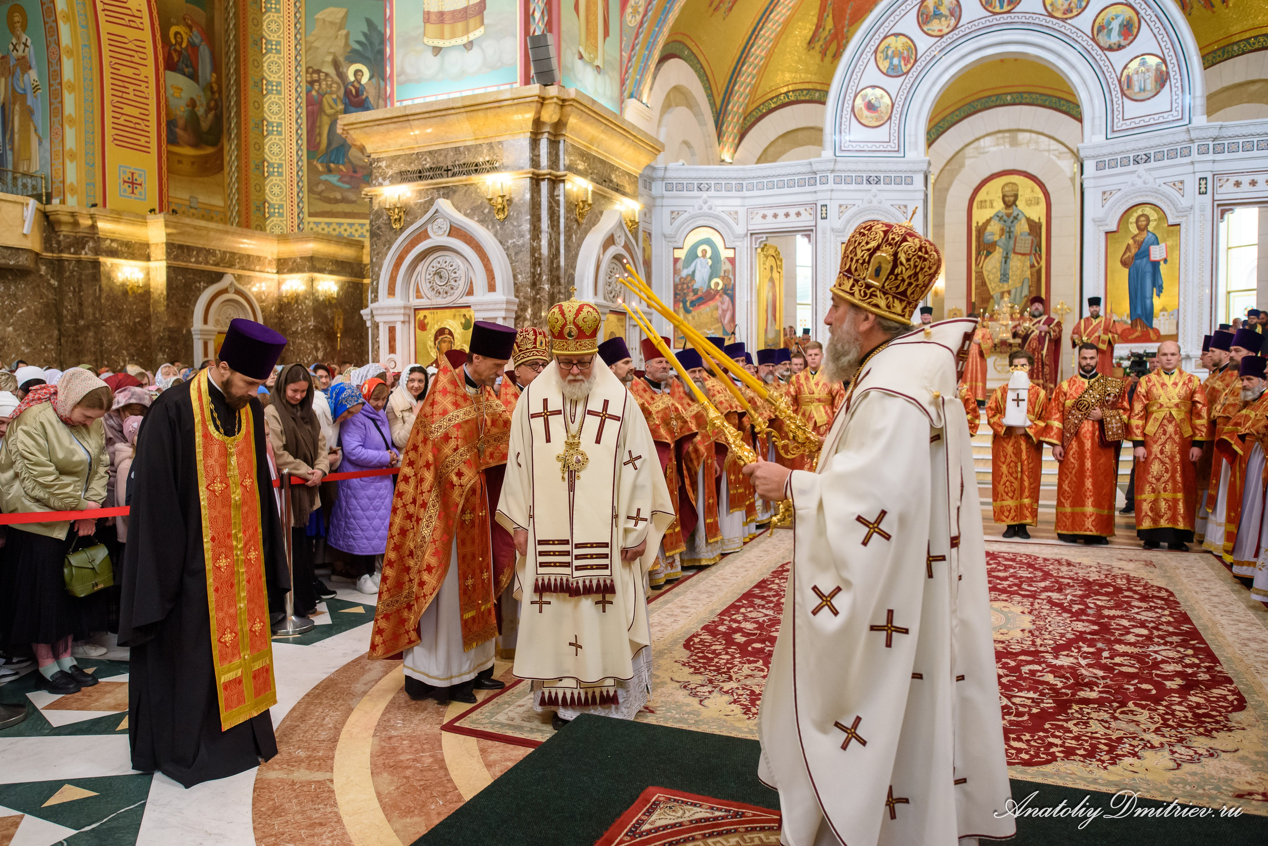 Служба на 40-летие Калининградской епархии. Фотограф  Крещения и Венчания Калининград