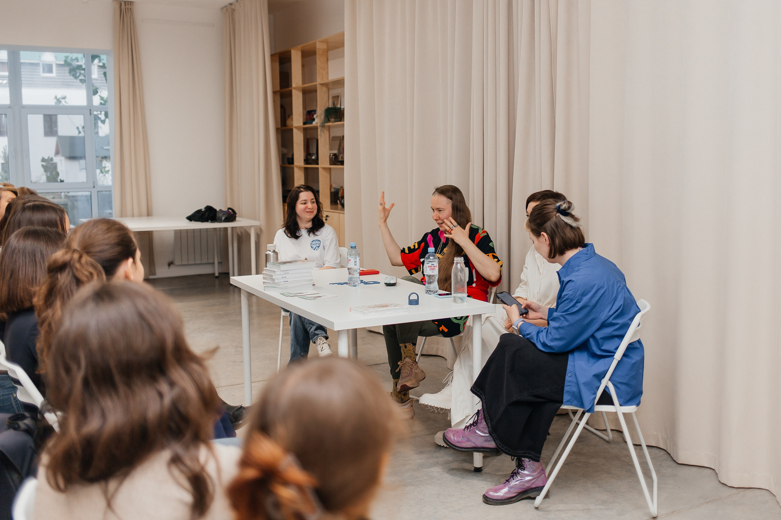 30.09.2023 Встреча с Евгенией Некрасовой. Книжный клуб