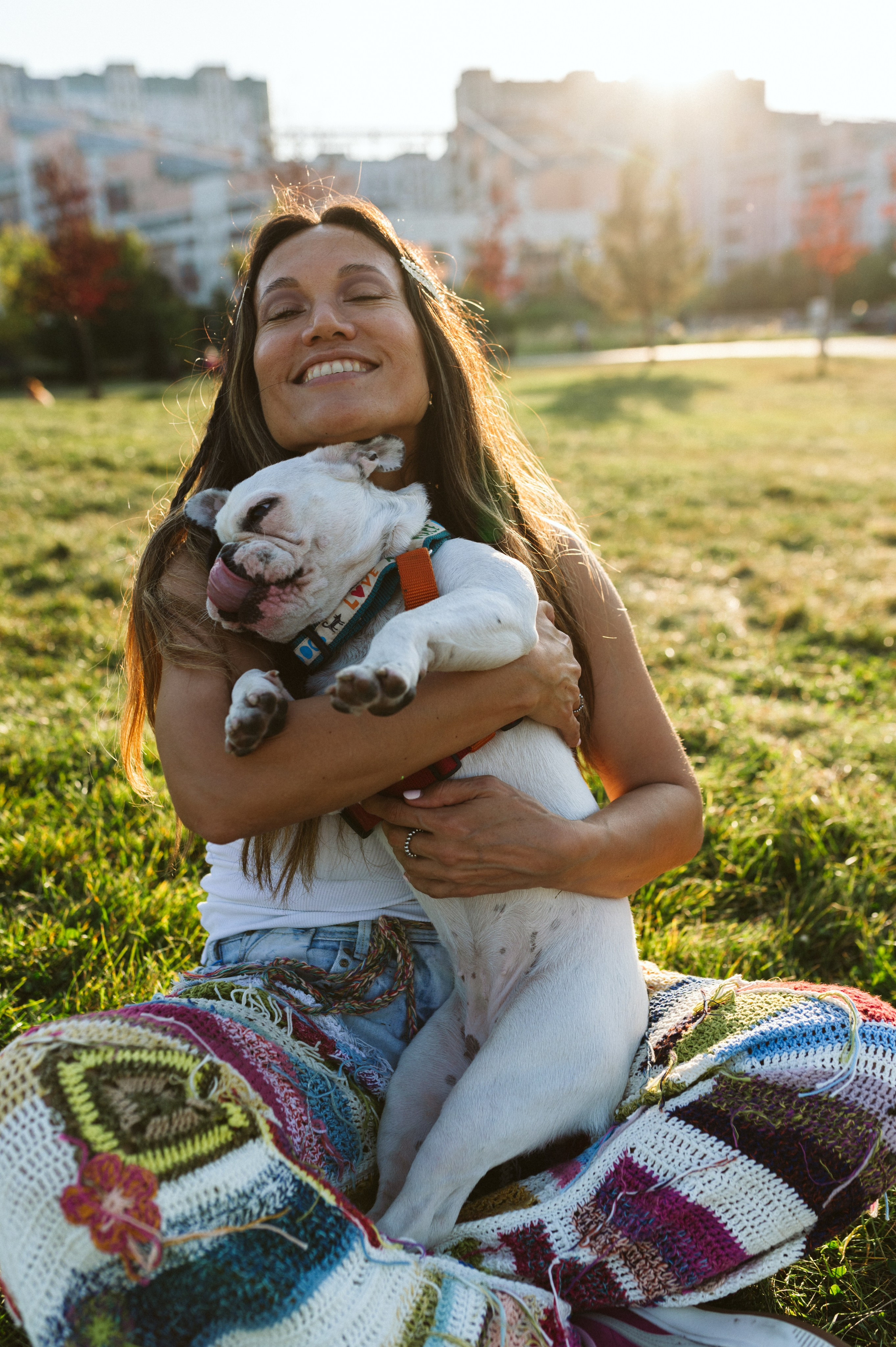 Инна и Белль. Фотограф анималист в Москве Ольга Агушева