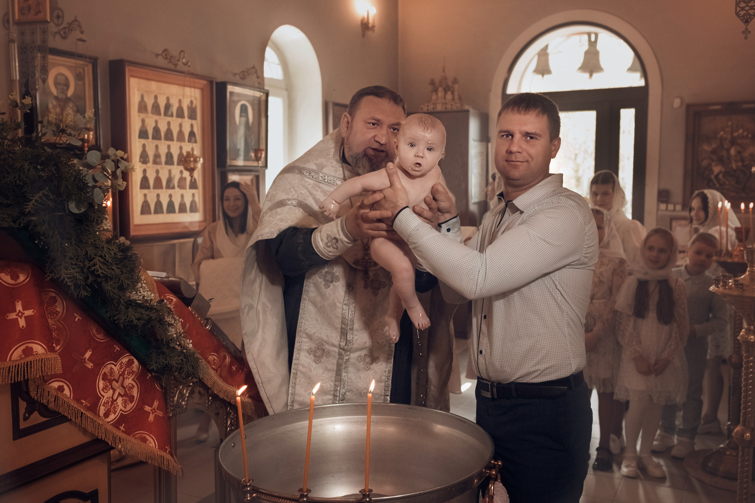 Крещение Василисы (Влады). Съемка Таинств Крещения Венчания, детские и семейные съемки в Пензе
