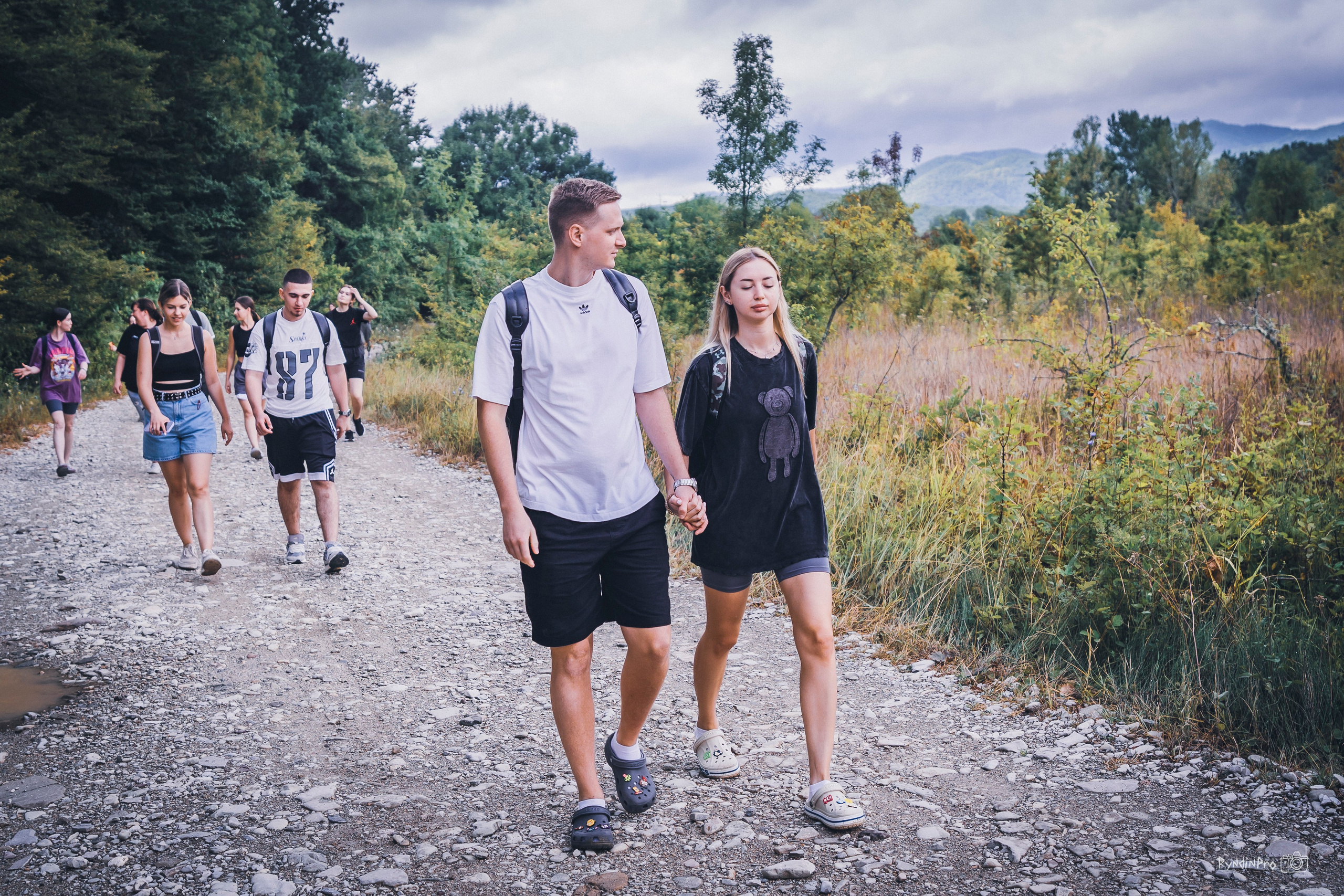 Поход на водопады Куаго с командой Мадьяр 23.07.24. Репортажный фотограф в Краснодаре Рындин Дмитрий