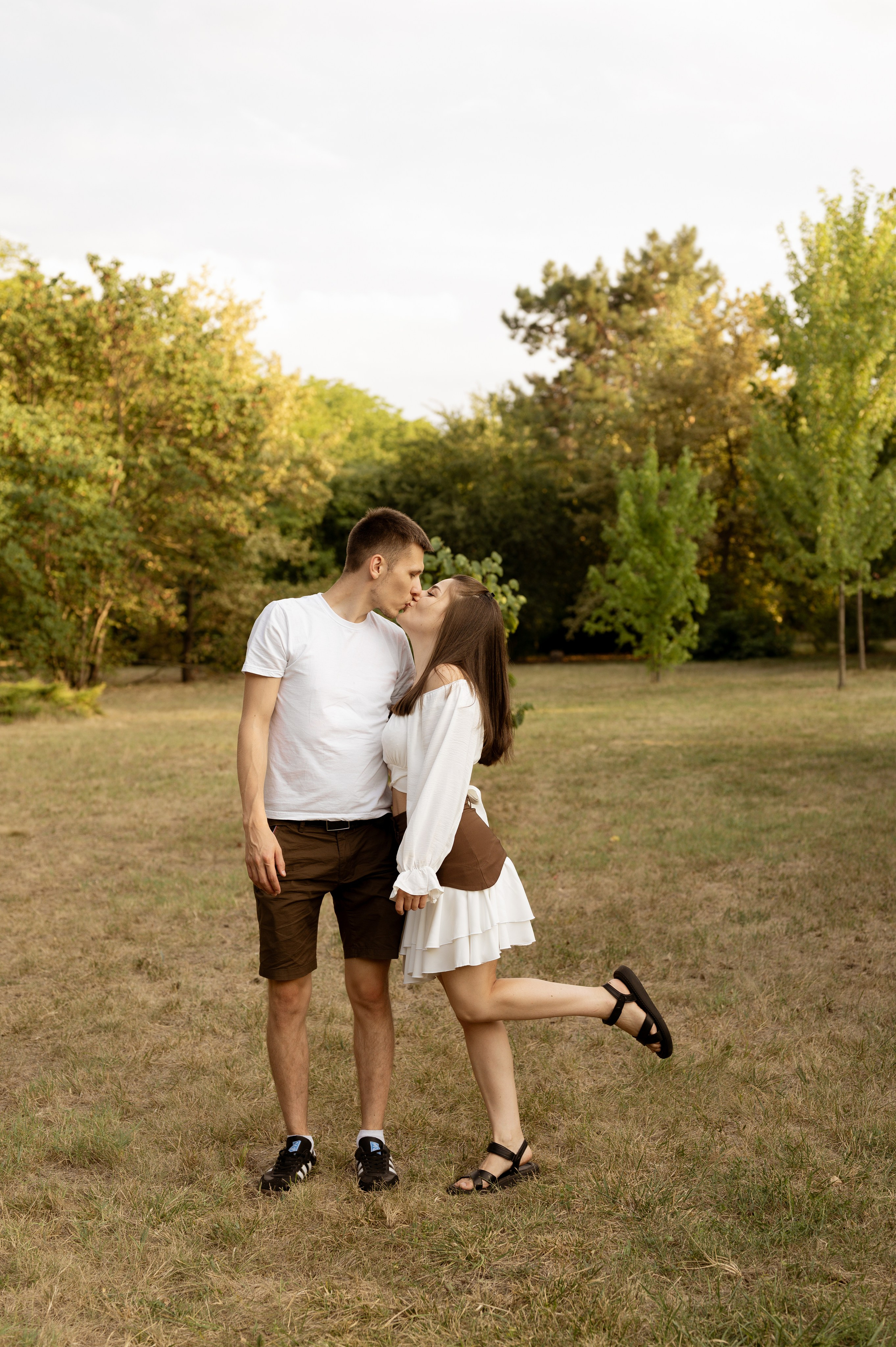 Летняя семейная фотосессия в парке. Свадебный и семейный фотограф в Краснодаре Алина Мельник
