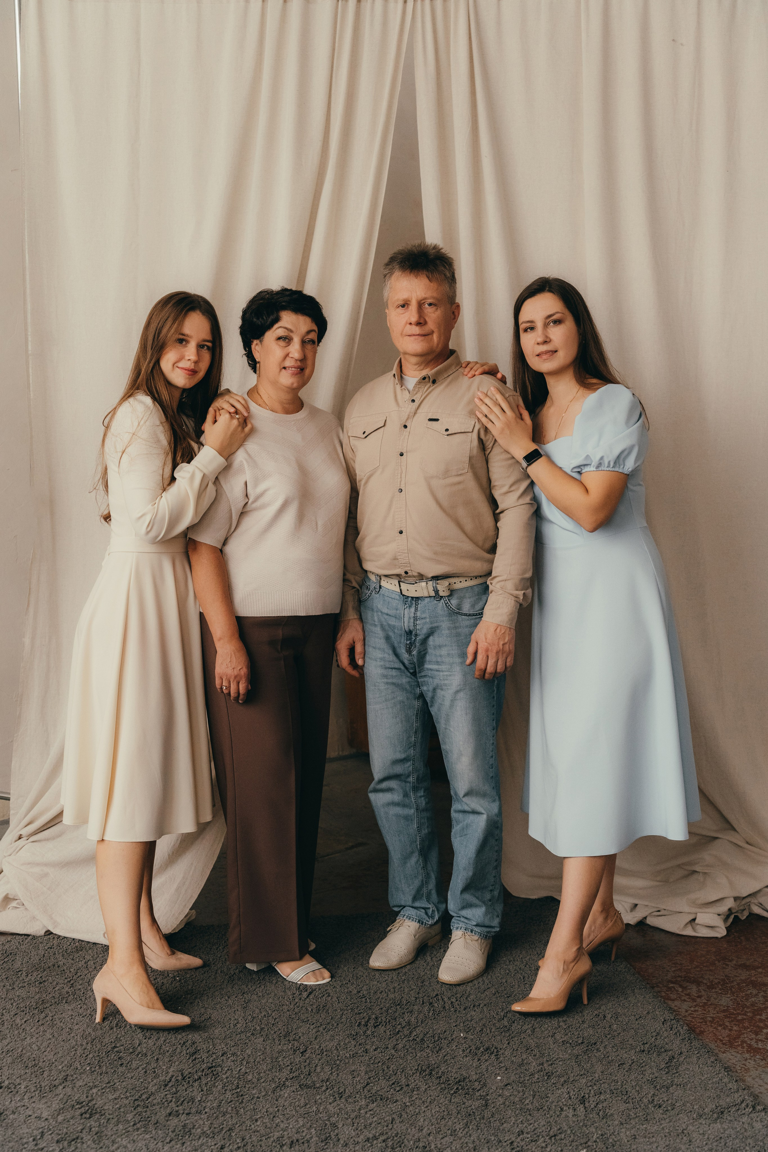 Большая семья. Семейный фотограф • Домашние съемки в Нижнем Новгороде