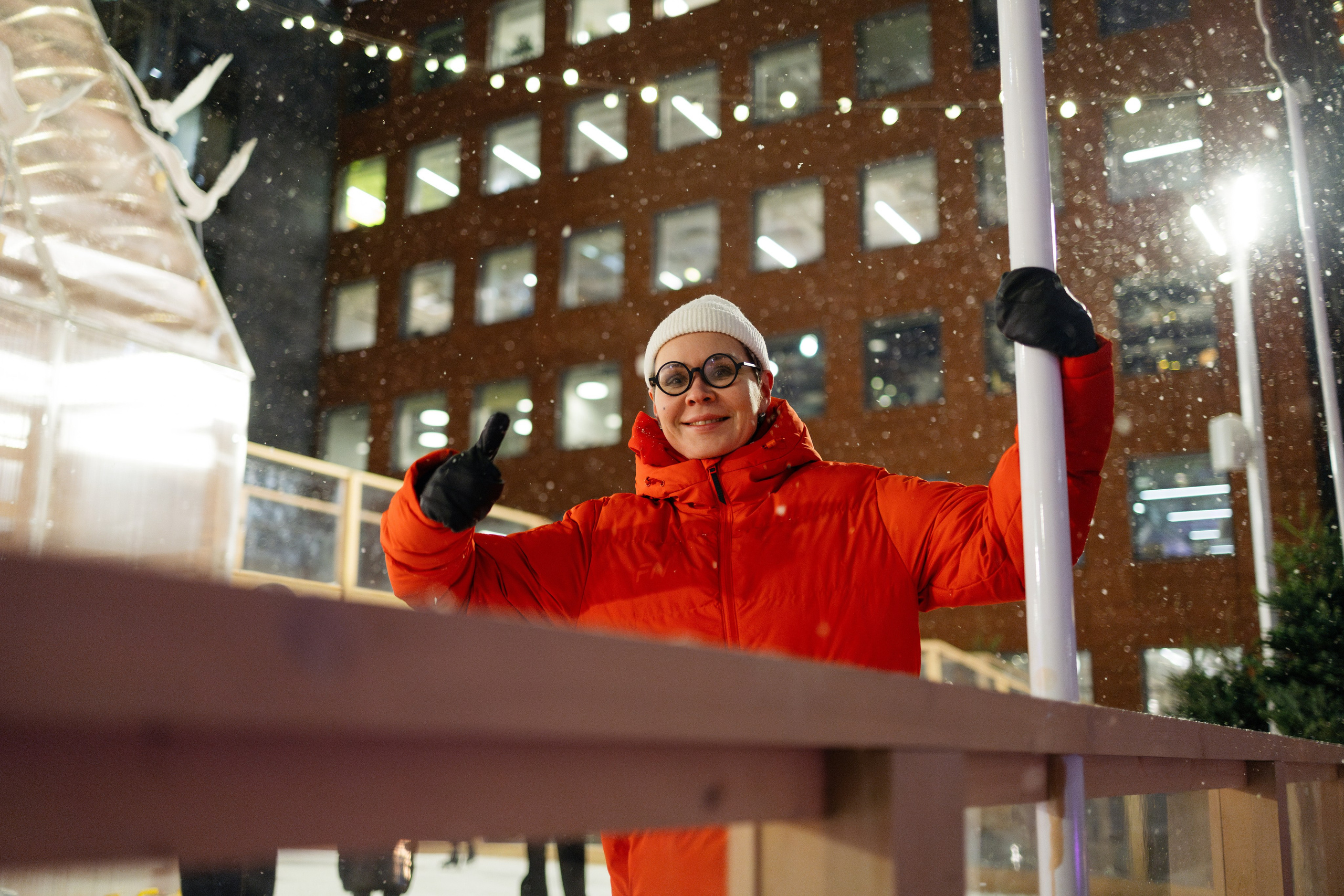 Открытие катка Яндекса. Репортажный фотограф в Москве Лера Зиновьева