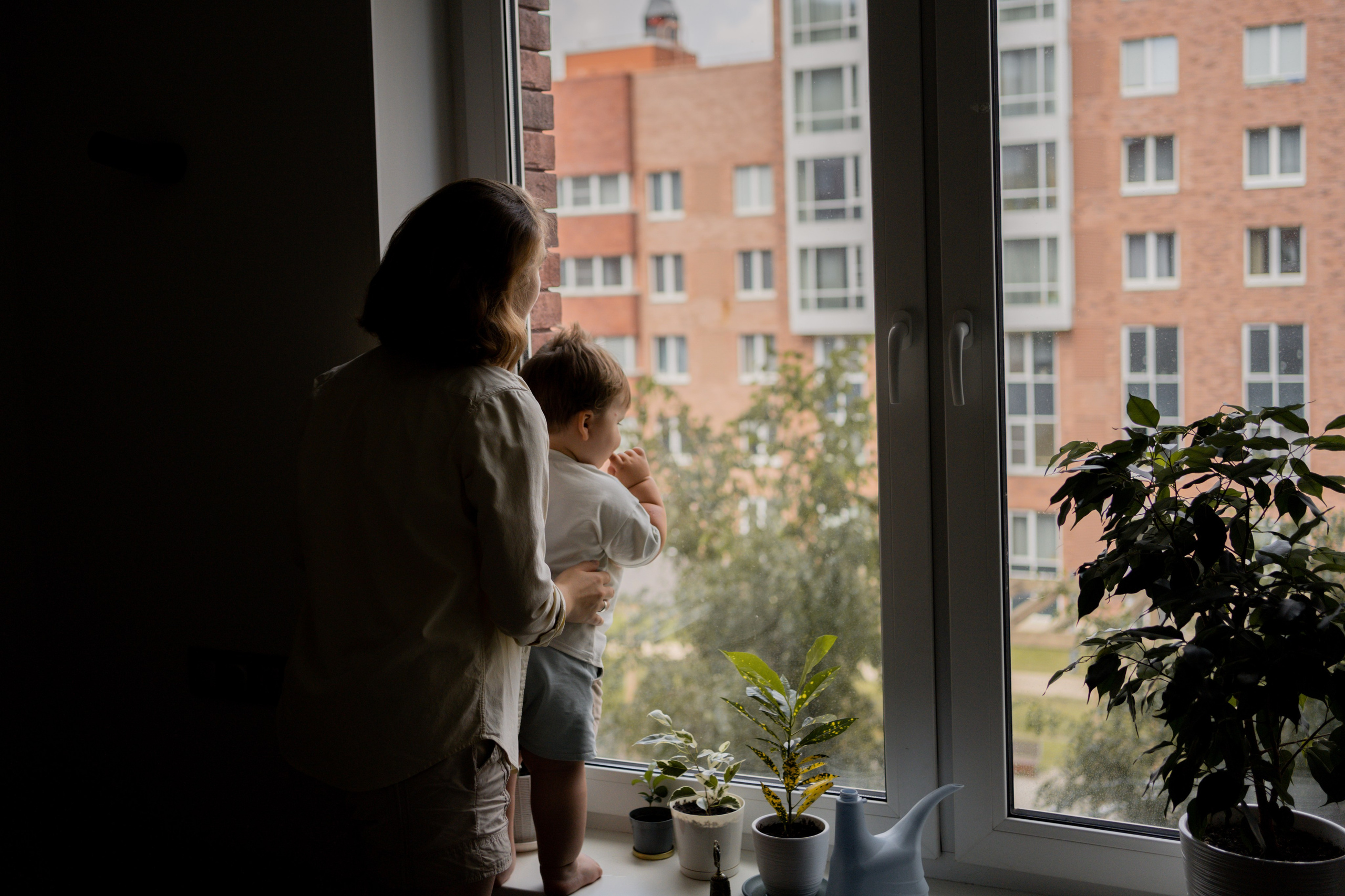 Алина и Дима. Фотограф грудного вскармливания в Москве Екатерина