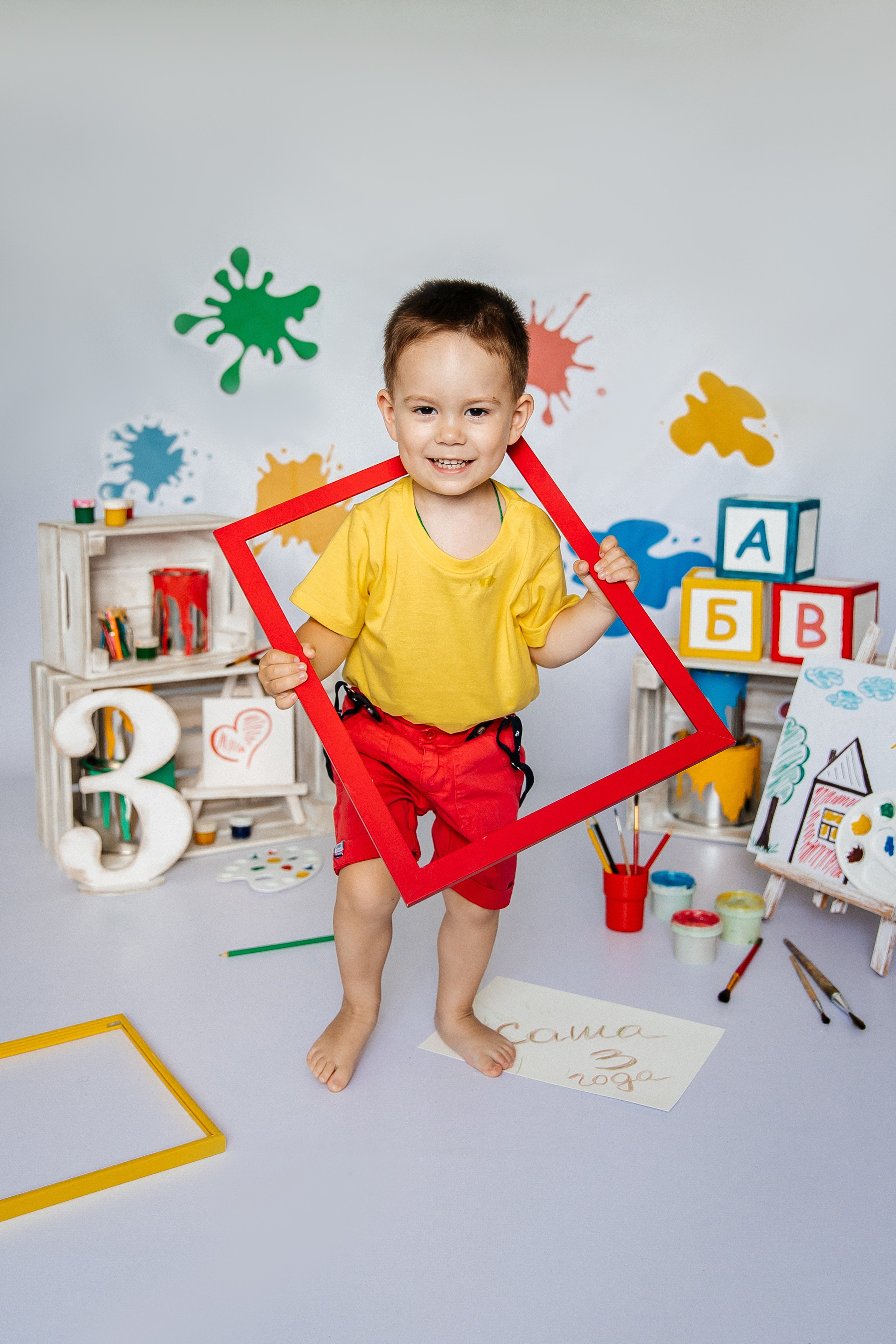 Краски. Детский фотограф, выпускные альбомы в Нижнем Новгороде Бодягина Мария