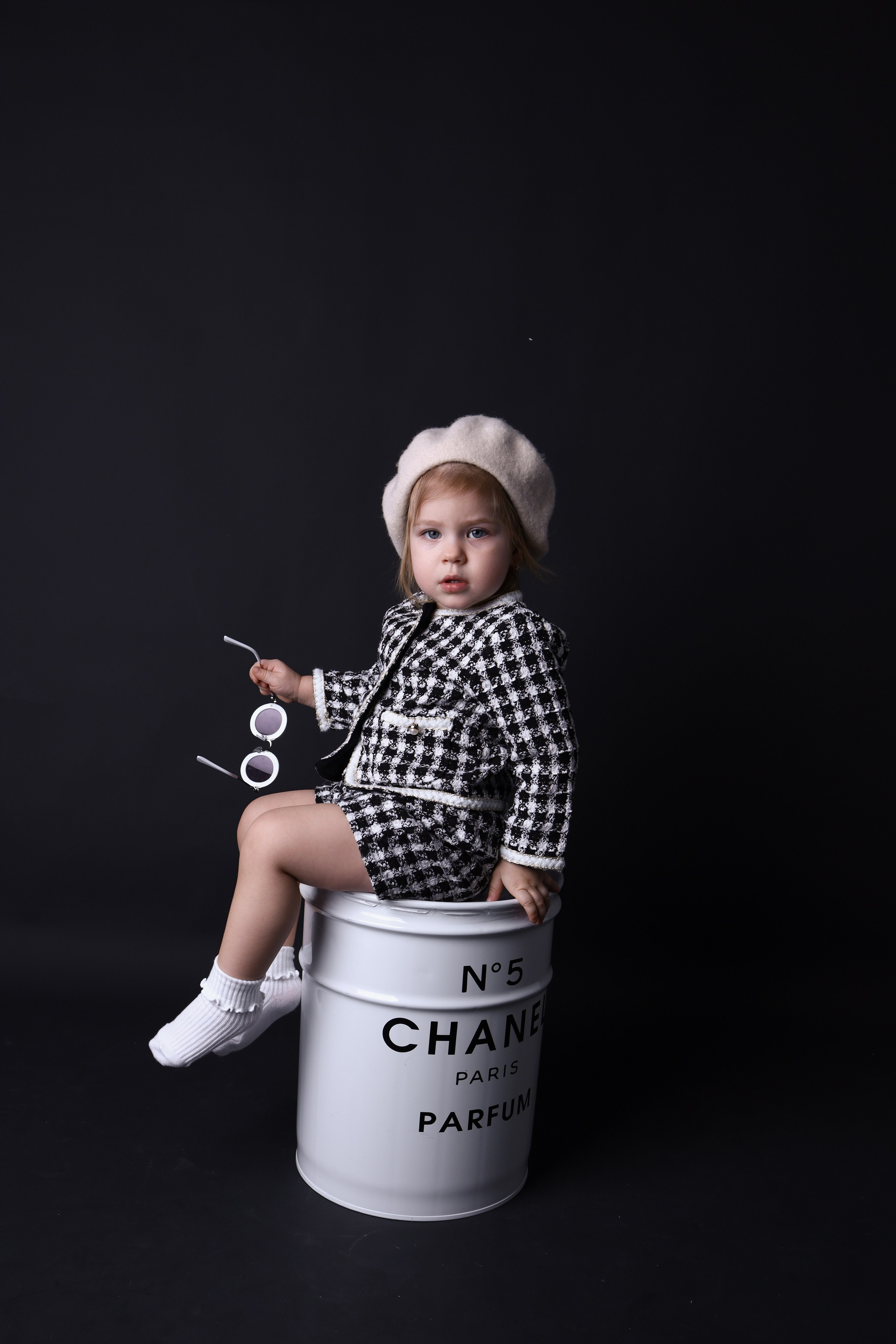 Шанель. Фотограф новорожденных и детский фотограф в Новосибирске