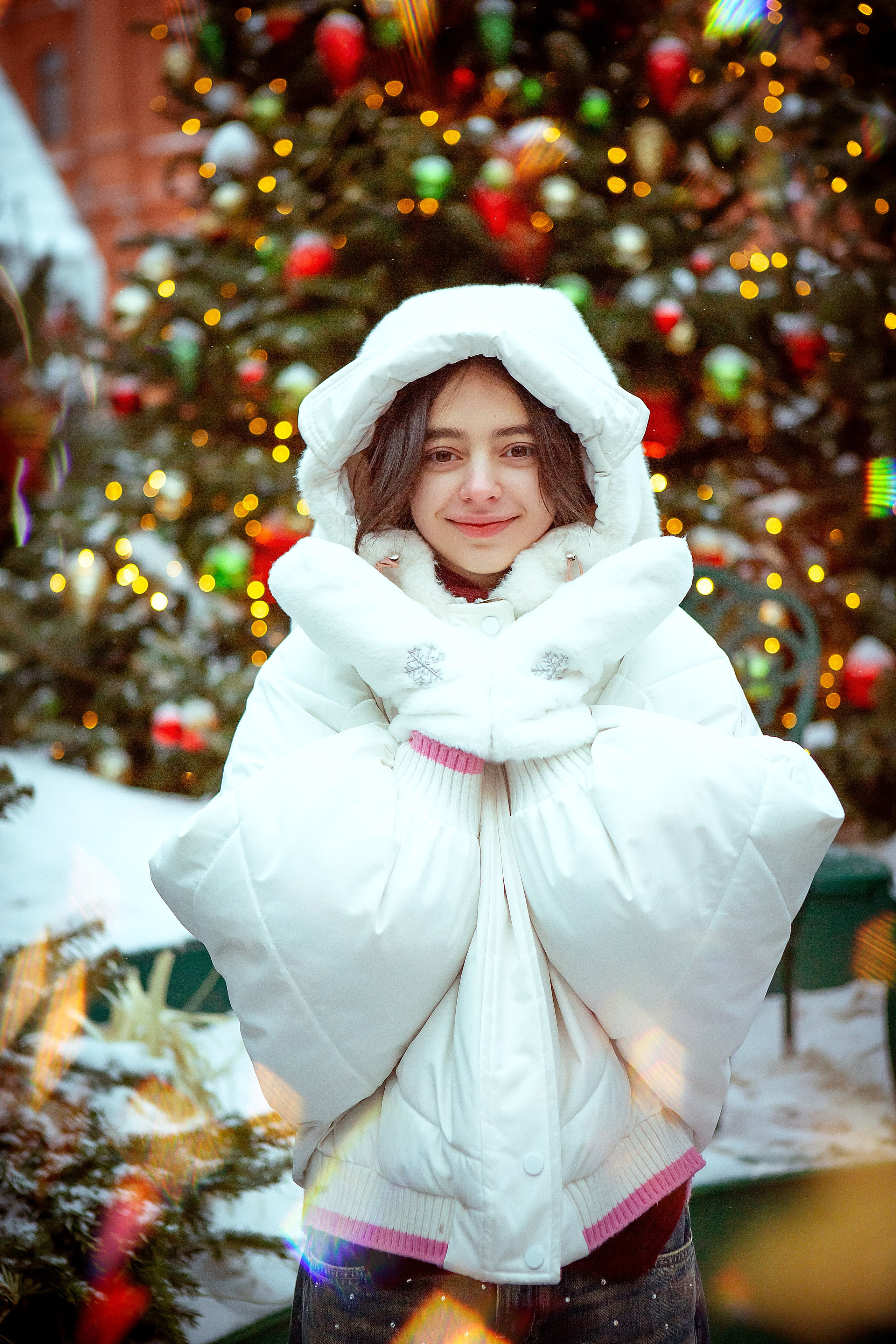 Новогодняя Москва. Мария. Фотограф Мария Кольцова