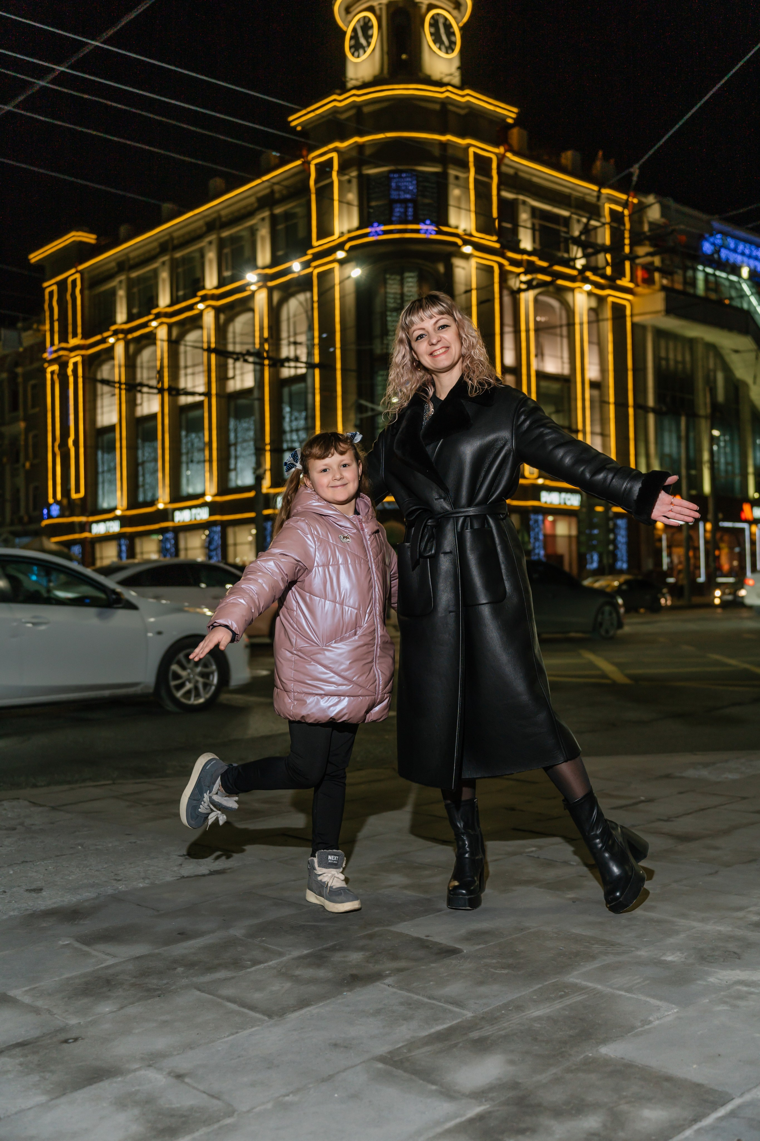 Новогодние уличные съемки. Семейный фотограф и видеограф Ростов-на-Дону