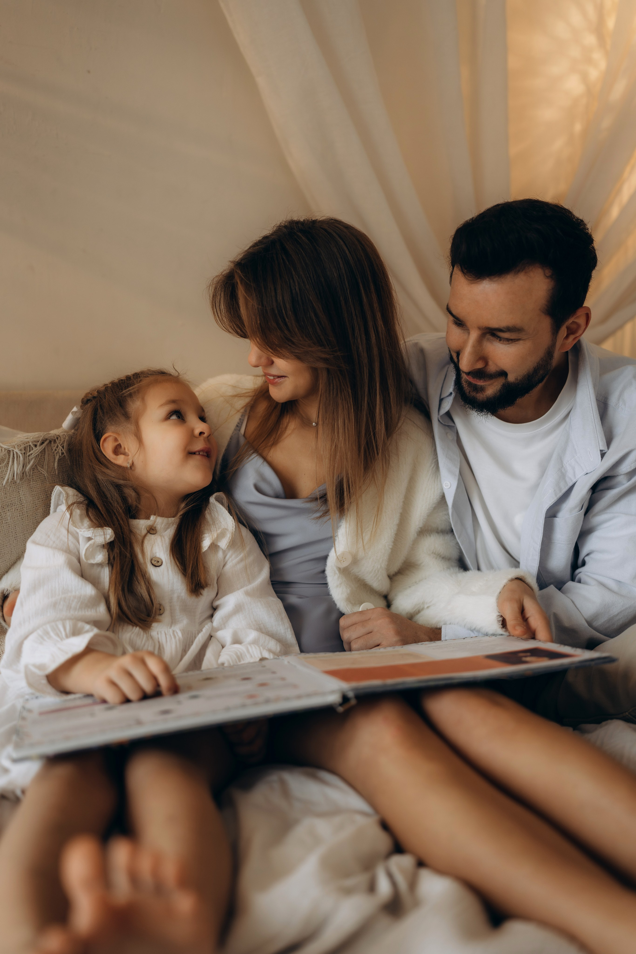 Новогодняя. Семейный фотограф Москва. Фотограф беременности и материнства Москва