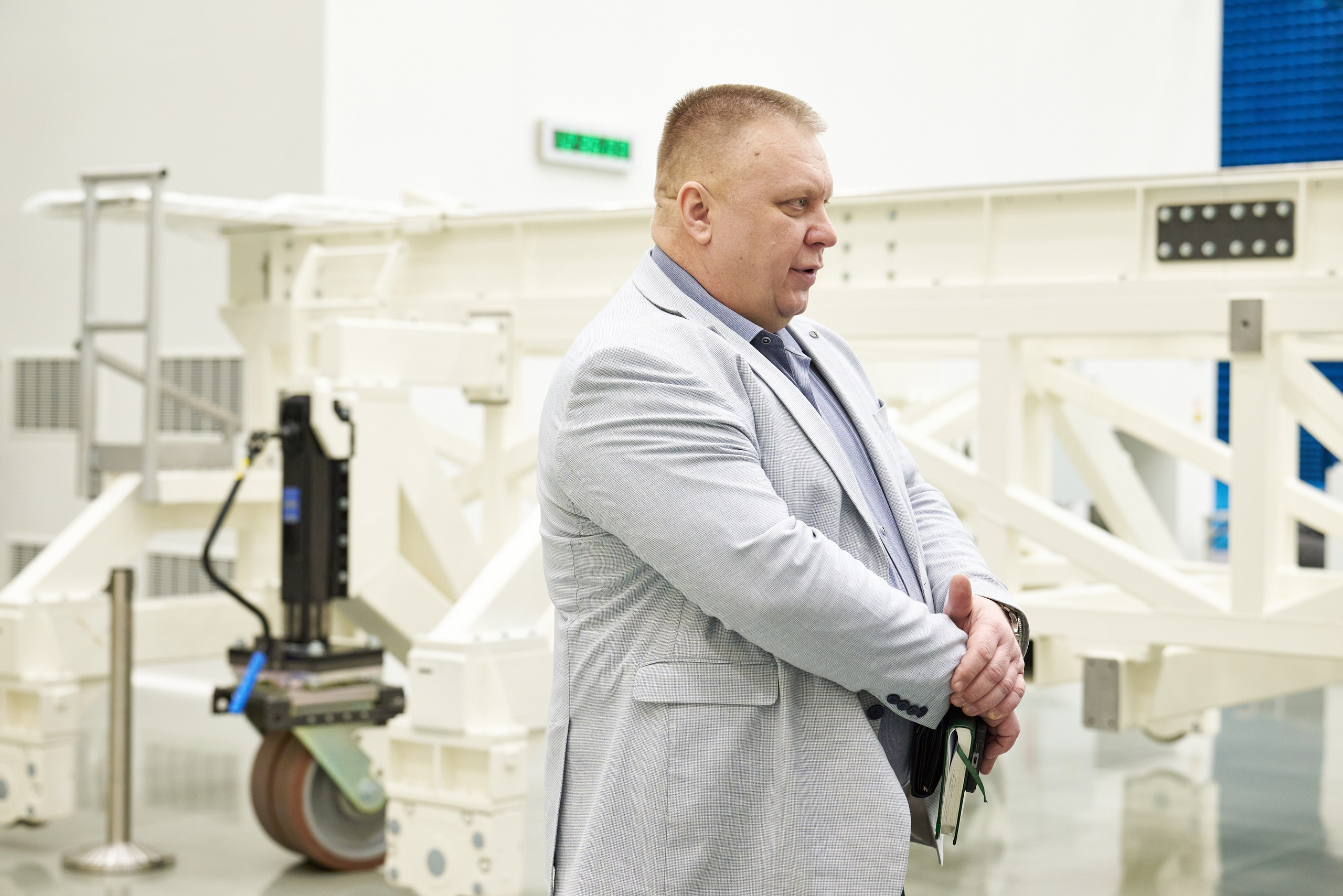 Экскурсия в «Газпром Космические системы». Фотограф Щёлково