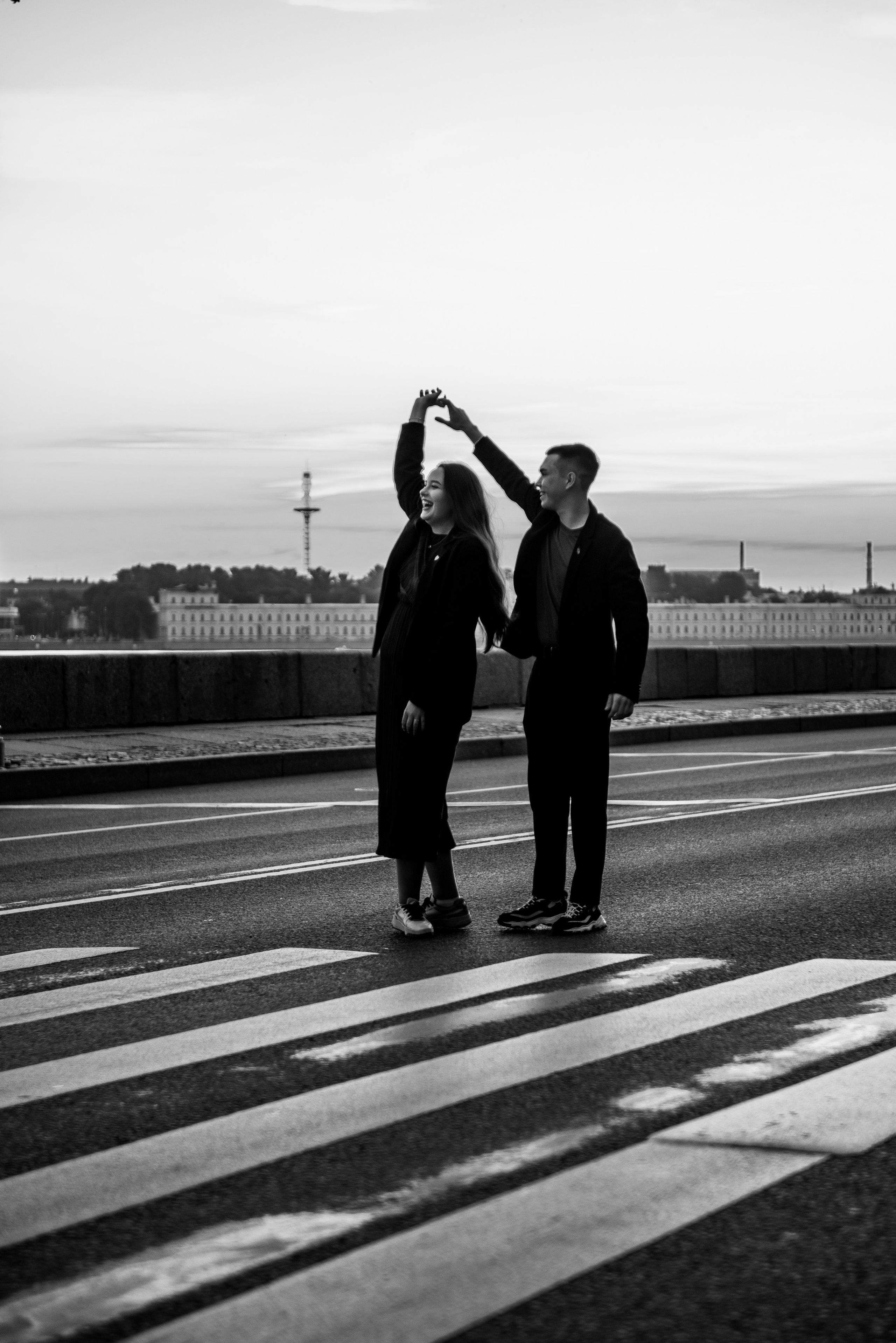 Съёмка love story на набережной