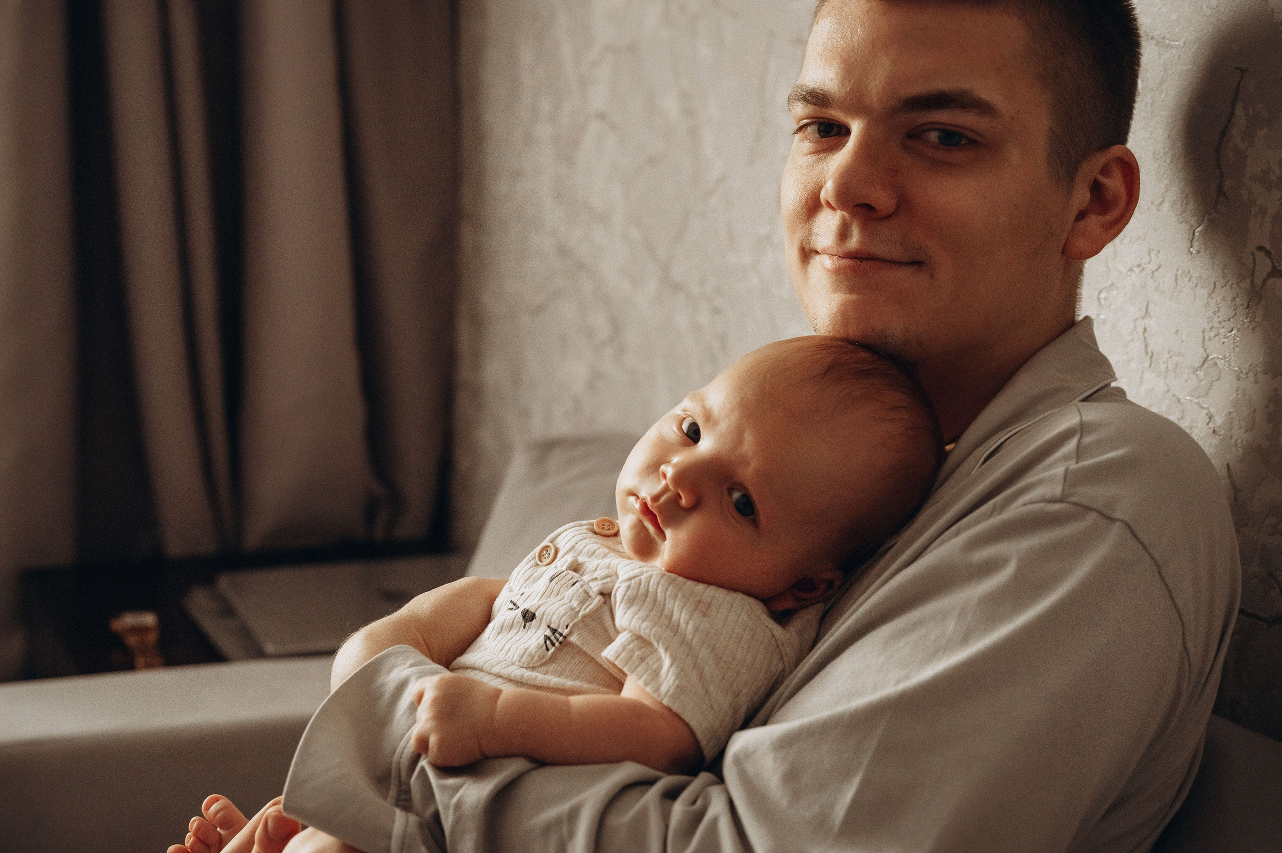 Иван, Ксения и Лев. Фотограф беременности и семьи, домашние съемки, Ньюборн