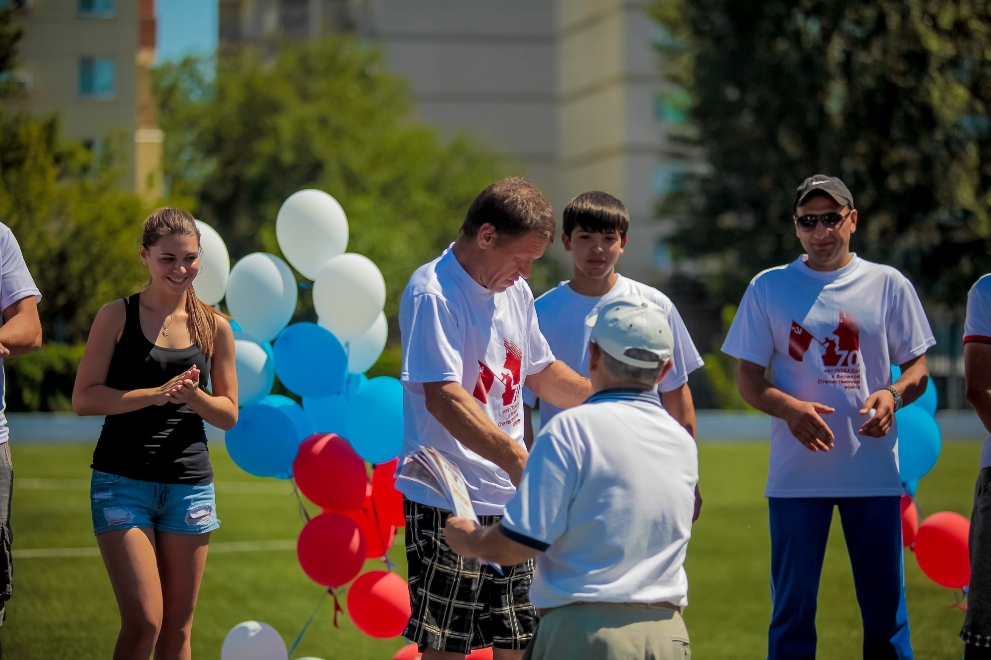 День Физкульт. Максим Матвийченко и Виктория Басова профессионалы своего дела