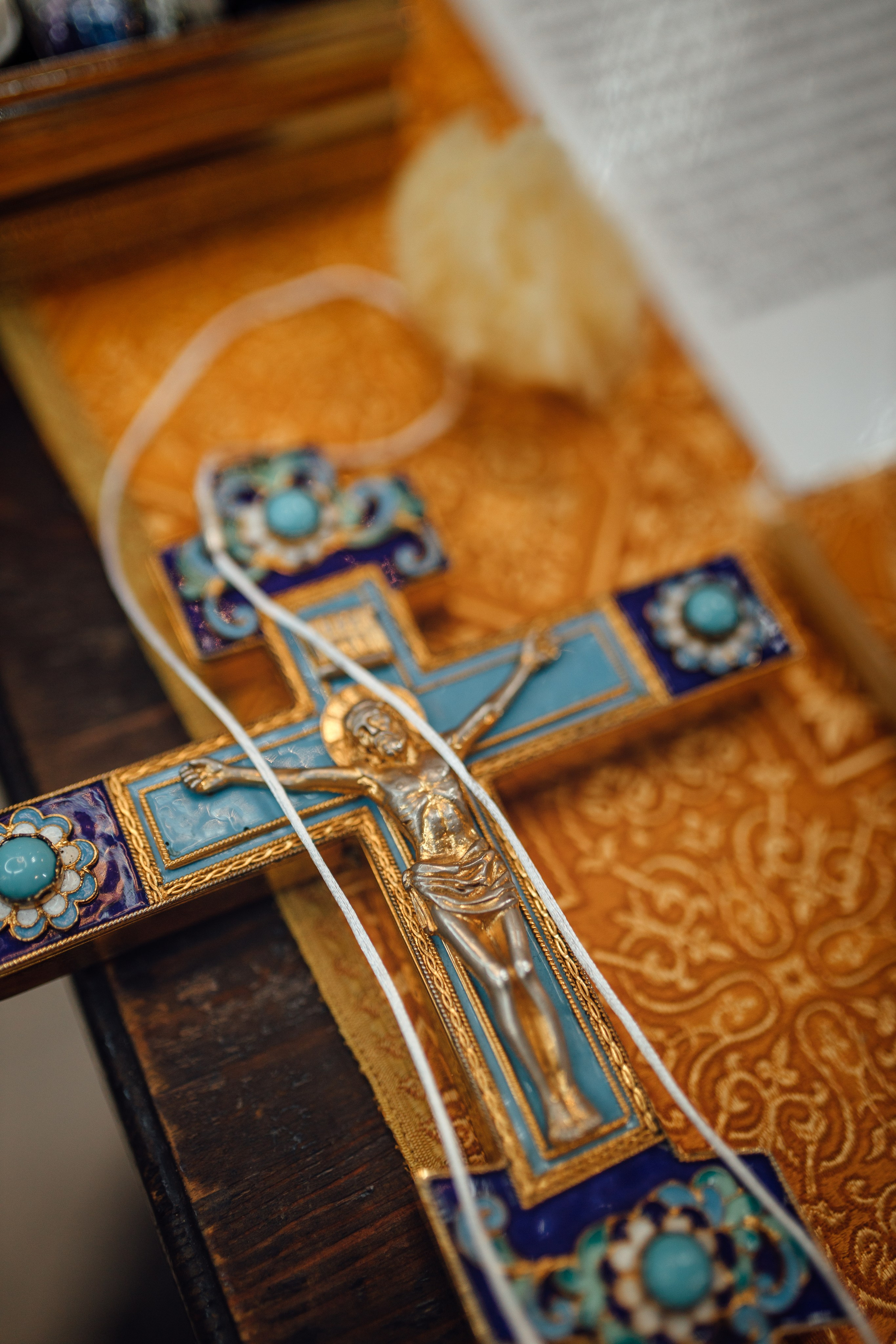 Крещение Тимура храм иконы Всех Скорбящих Радость, октябрь 2024