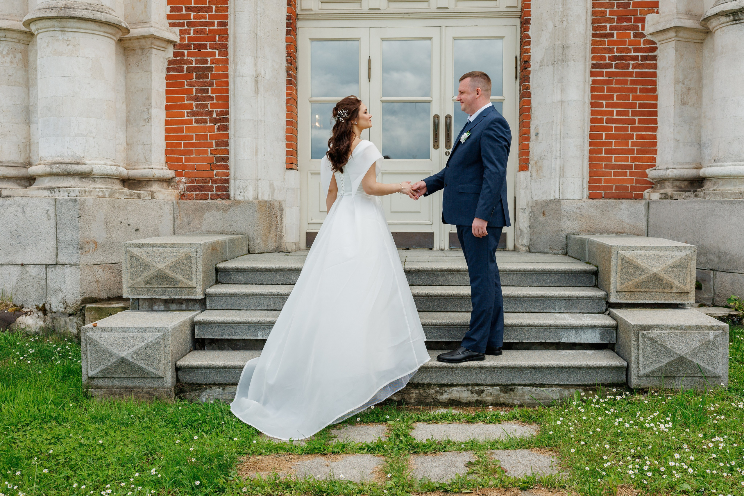 Свадебная фотосессия в Царицыно. Свадебная съёмка в Москве