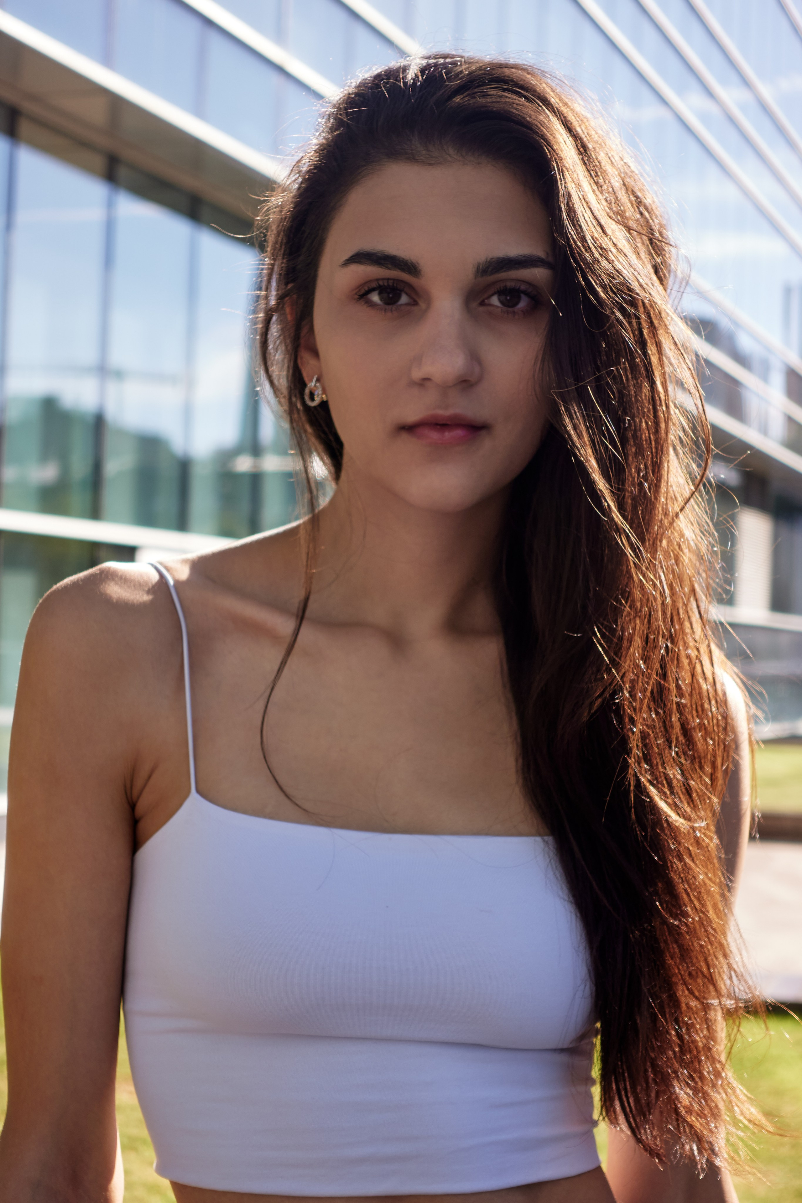 Модельная съёмка на «дюймовую» камеру. Фотограф в Москве Михаил Елизарьев